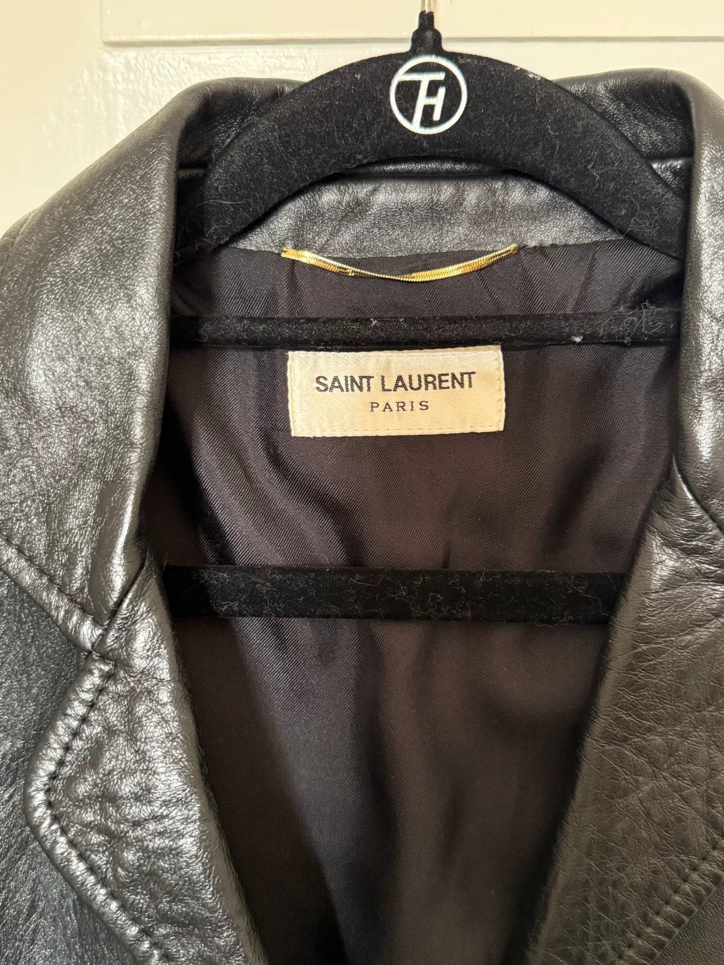 Hedi Slimane Saint Laurent Heidi Leather Jacket Size M / US 6-8 / IT 42-44 - 3 Thumbnail