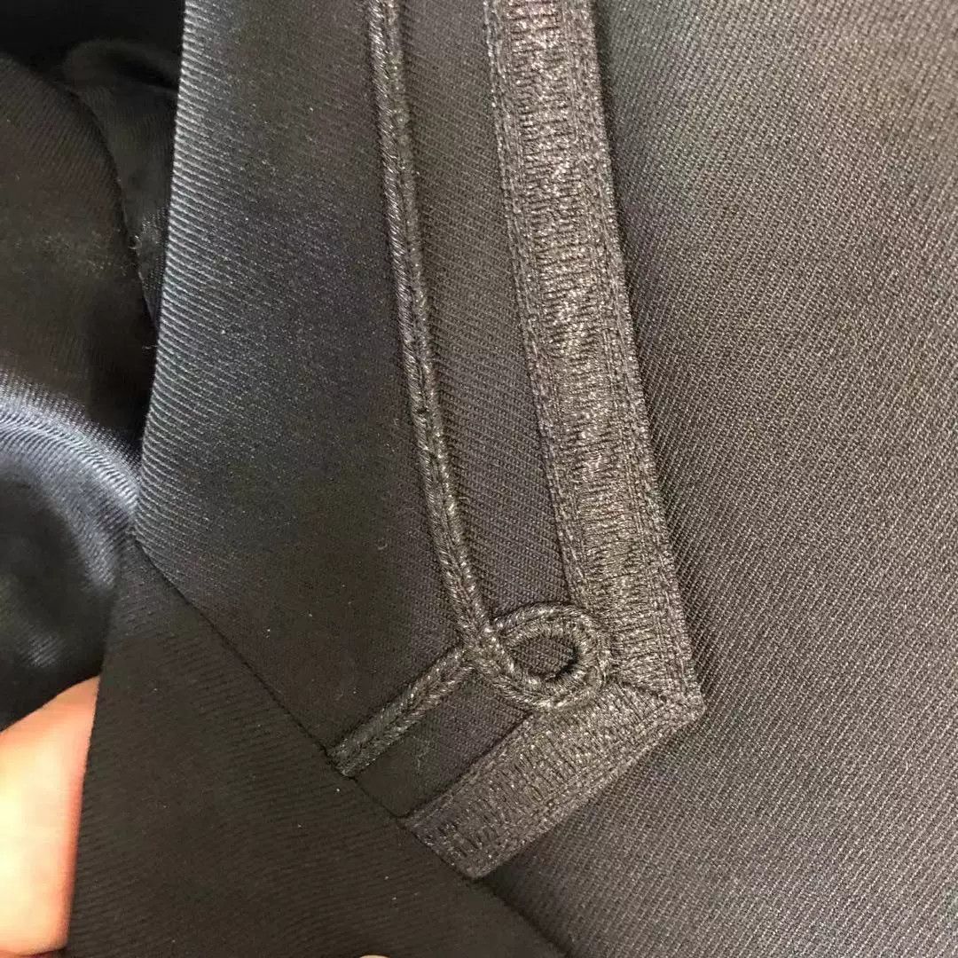 Saint Laurent Paris Saint Laurent Black Three-Button Blazer Size US M / EU 48-50 / 2 - 4 Thumbnail