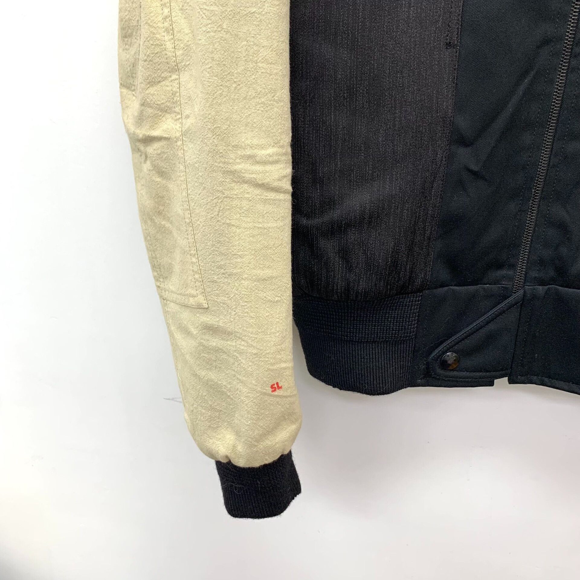 Yves Saint Laurent Saint Laurent Embroidered Colorblock Jacket Size XXS / US 00 / IT 34 - 4 Thumbnail