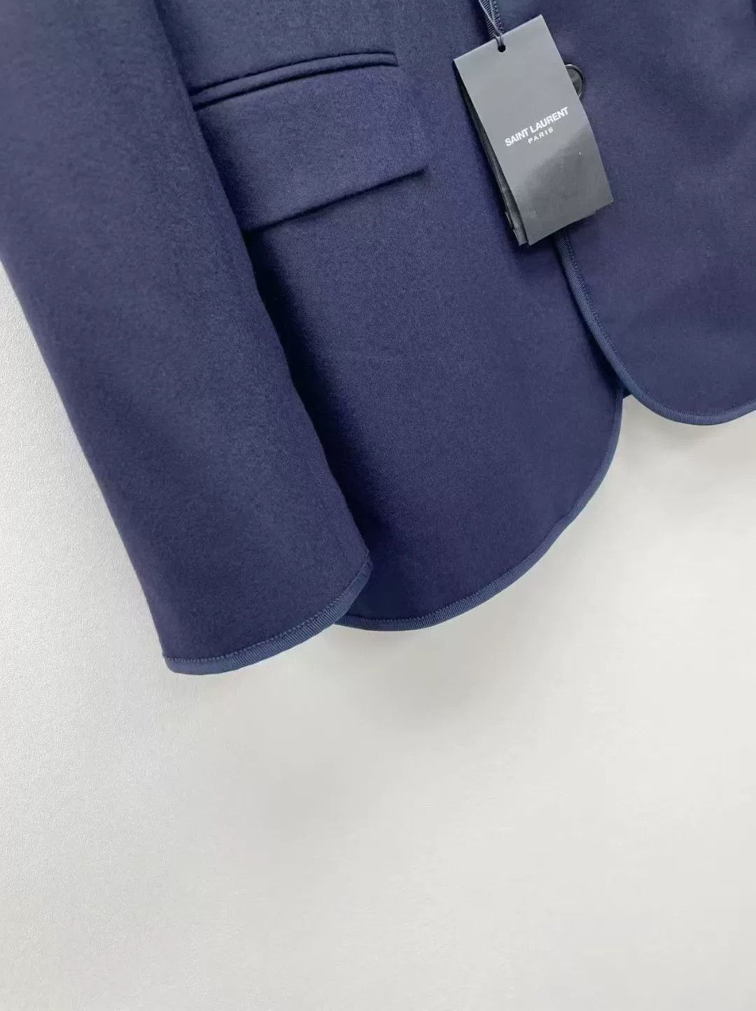 Saint Laurent Paris Saint Laurent Wool Blazer with Silk Lining Size US L / EU 52-54 / 3 - 4 Thumbnail