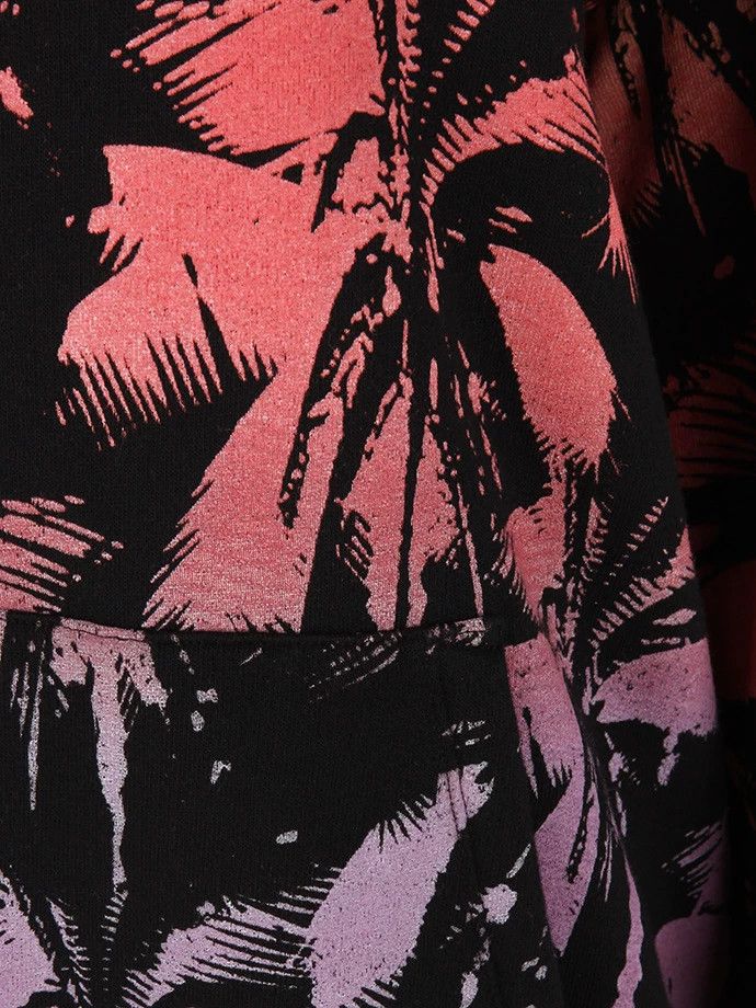 Saint Laurent Paris Saint Laurent Black Palm Tree Print Hoodie Size US M / EU 48-50 / 2 - 7 Thumbnail