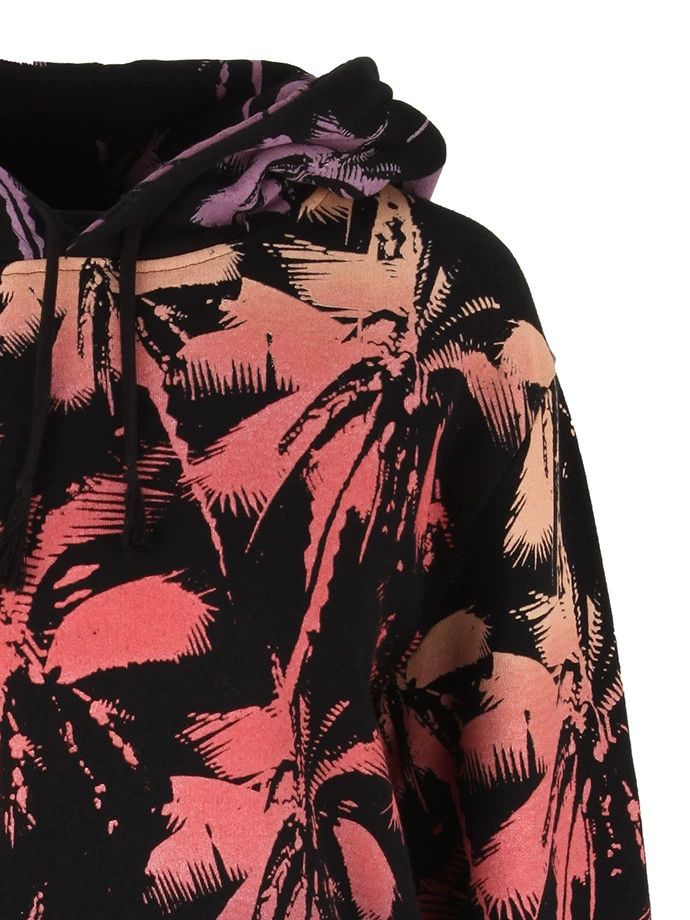 Saint Laurent Paris Saint Laurent Black Palm Tree Print Hoodie Size US M / EU 48-50 / 2 - 5 Thumbnail