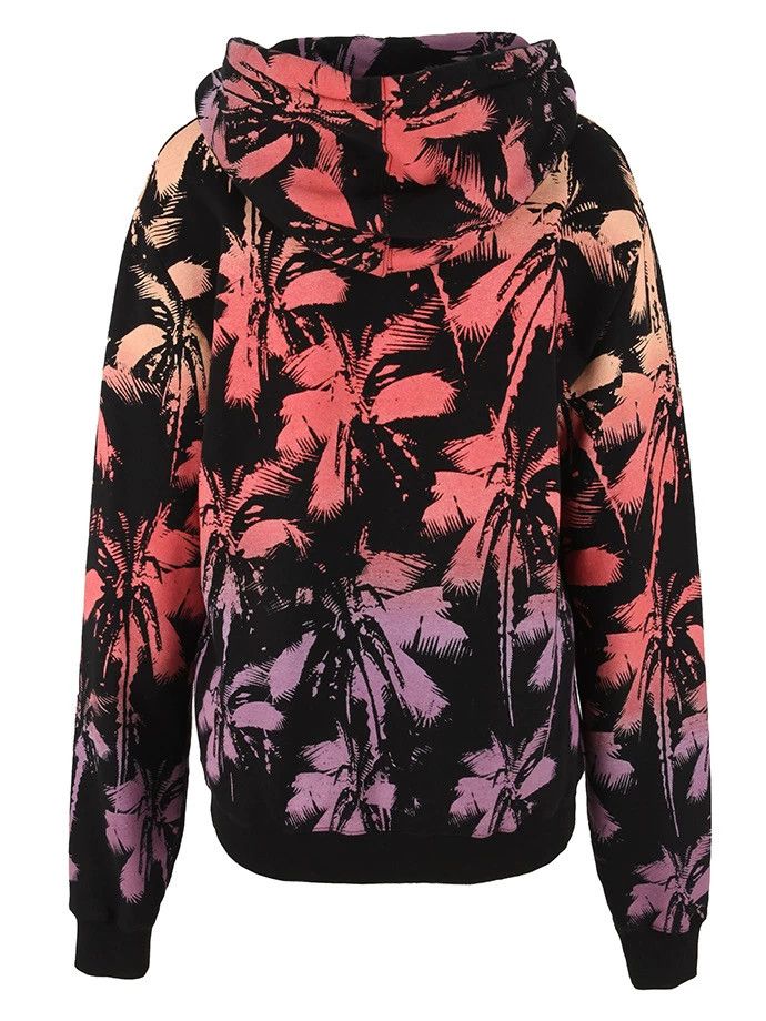 Saint Laurent Paris Saint Laurent Black Palm Tree Print Hoodie Size US M / EU 48-50 / 2 - 4 Thumbnail
