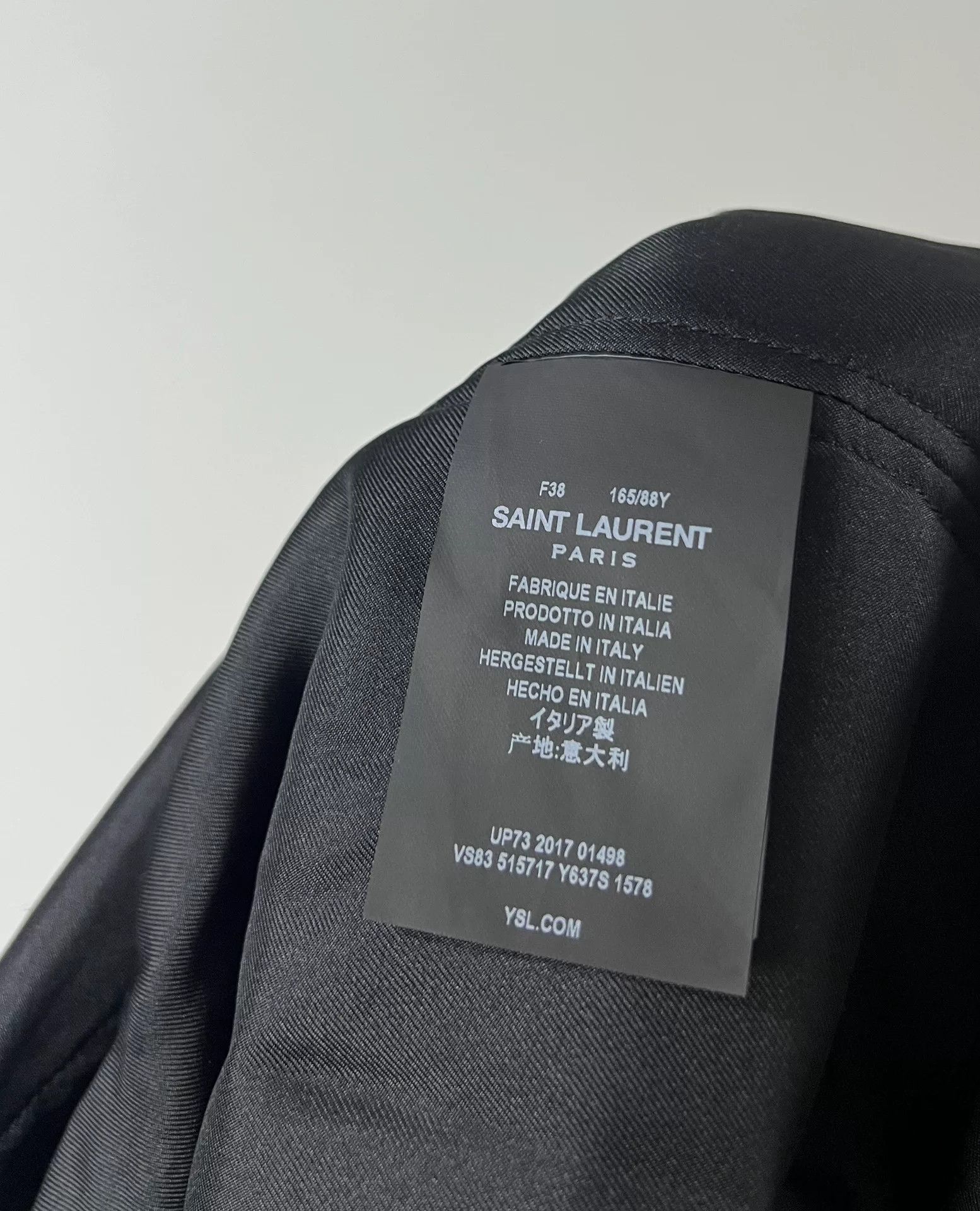 Saint Laurent Paris Saint Laurent Black Bomber Jacket Size S / US 4 / IT 40 - 6 Thumbnail