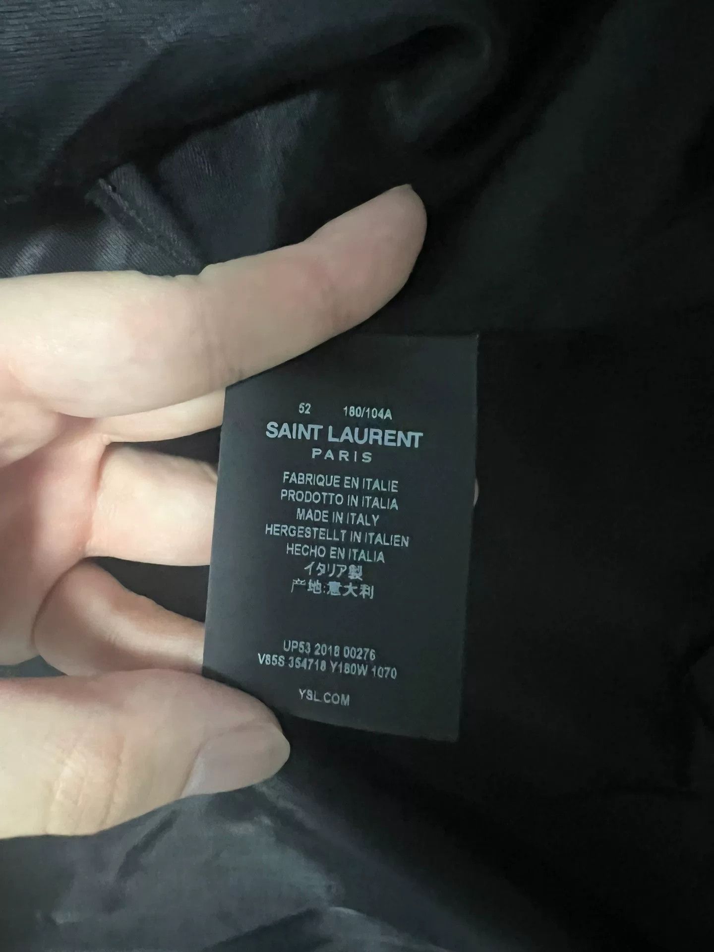 Saint Laurent Paris Saint Laurent Paris Varsity Jacket Size US L / EU 52-54 / 3 - 3 Thumbnail