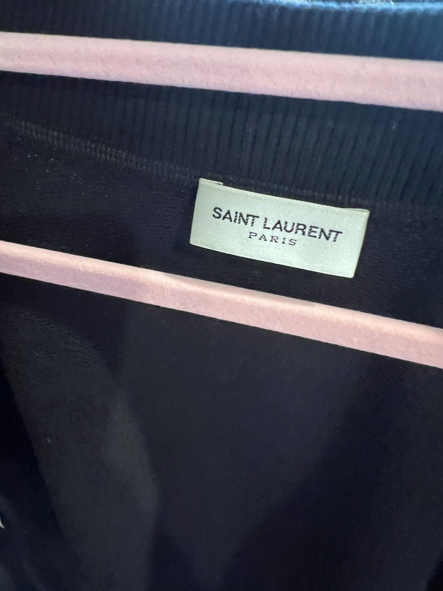 Saint Laurent Paris Saint Laurent Paris Black Bomber Jacket Size US S / EU 44-46 / 1 - 5 Thumbnail