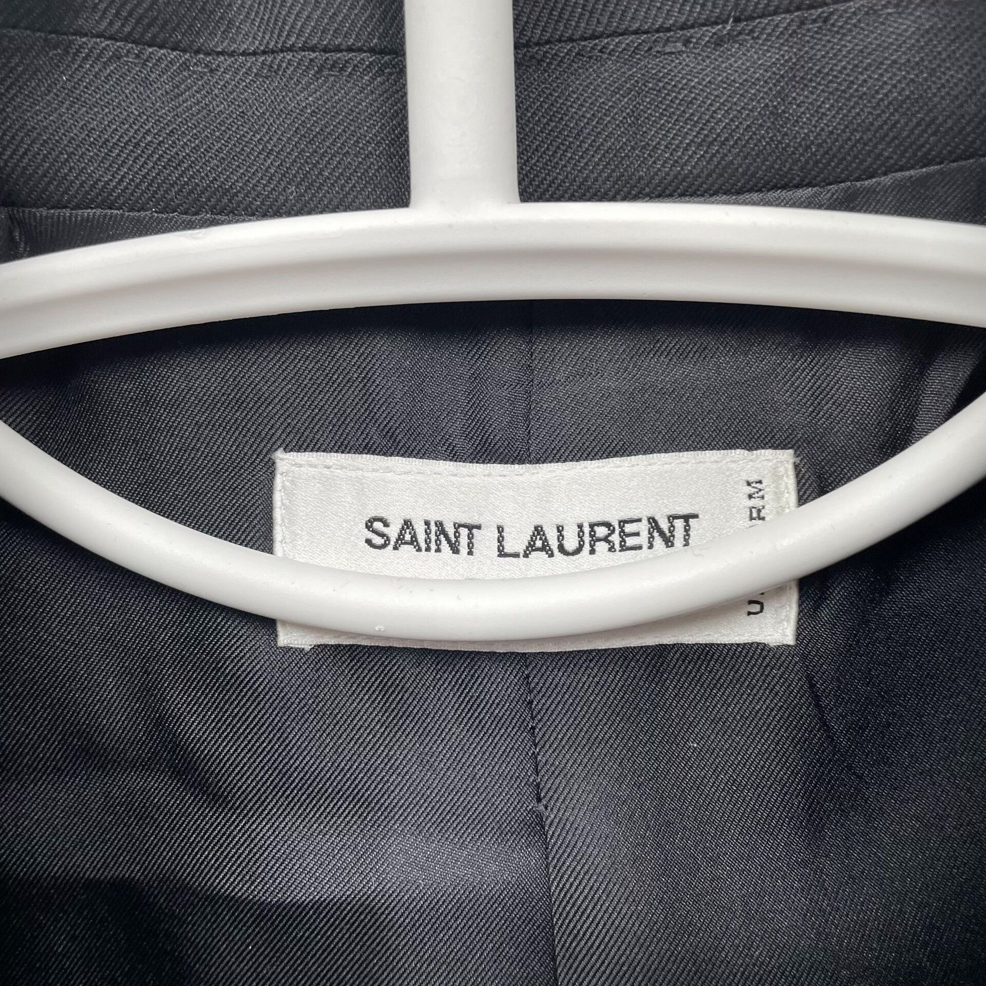 Saint Laurent Paris Saint Laurent Black Blazer Size XXS / US 00 / IT 34 - 3 Thumbnail