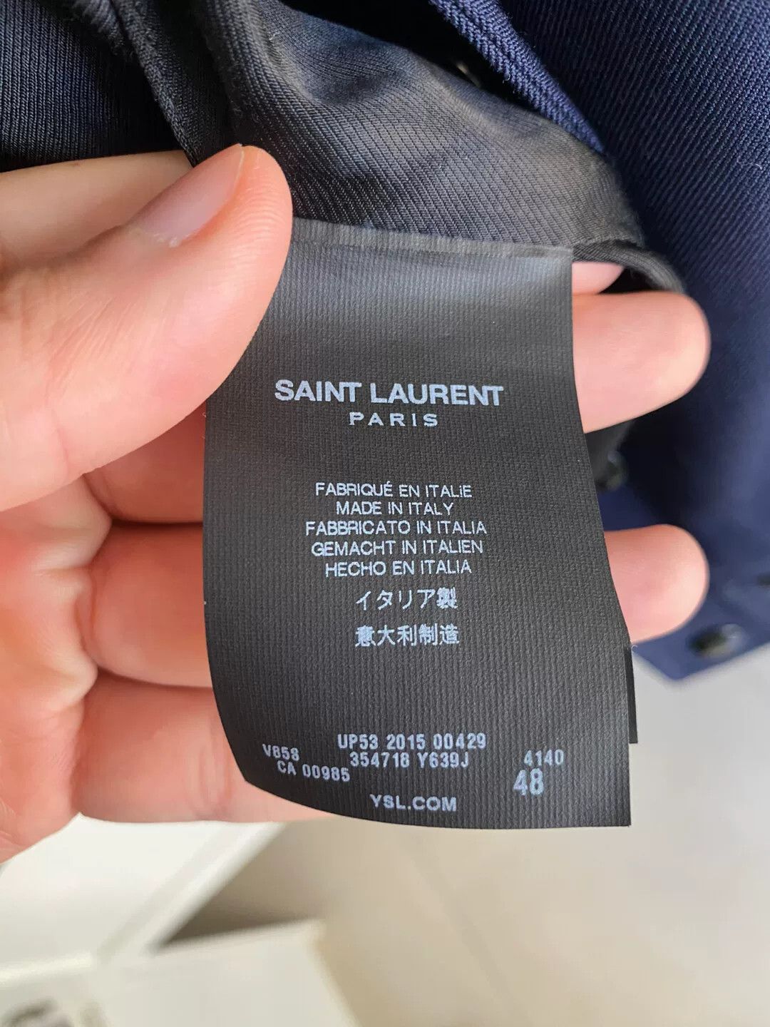 Yves Saint Laurent Saint Laurent YSL Varsity Jacket Size US M / EU 48-50 / 2 - 7 Thumbnail