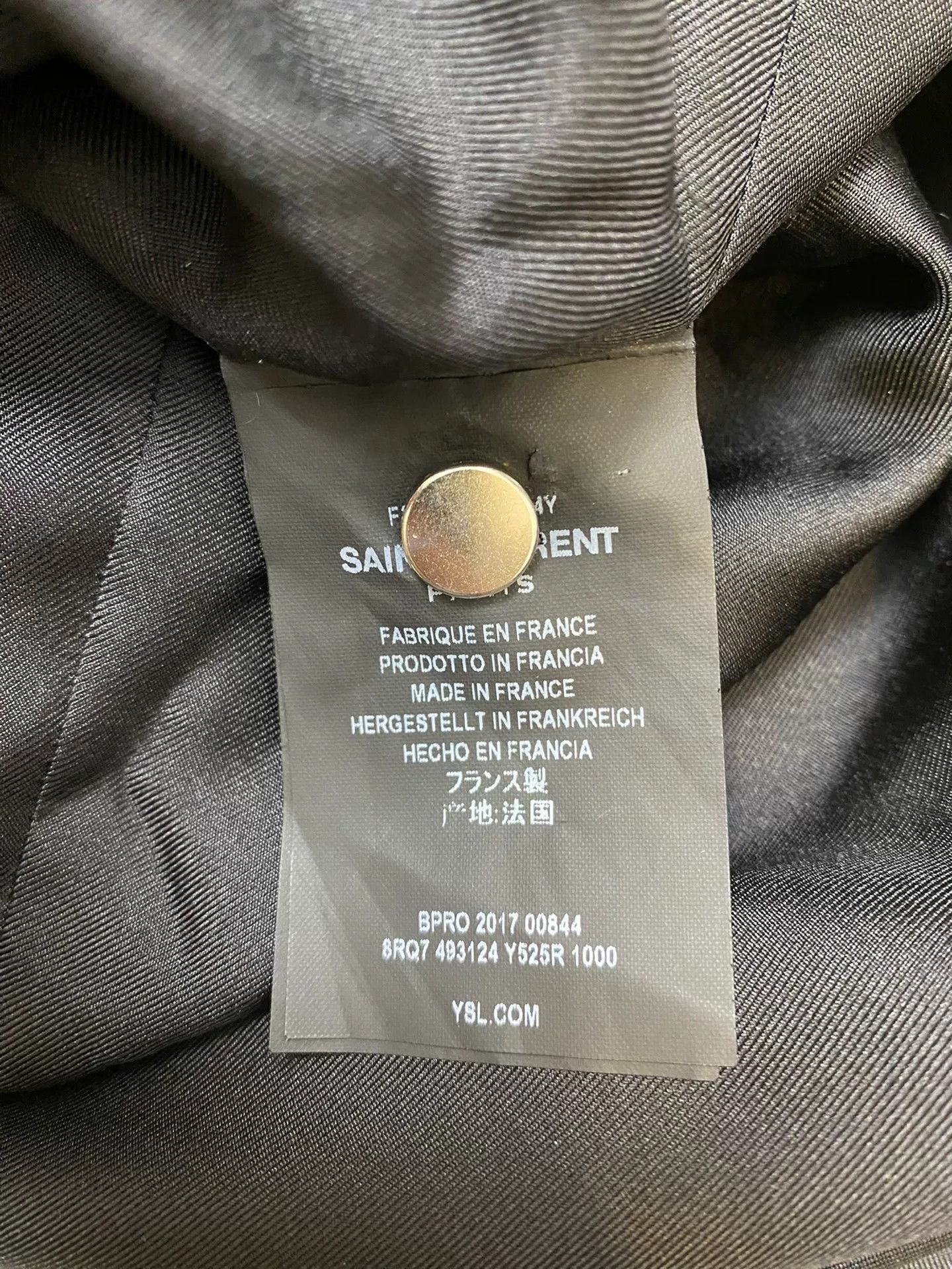 Yves Saint Laurent Yves Saint Laurent Black Velvet Crystal Dress Size XS / US 0-2 / IT 36-38 - 6 Thumbnail