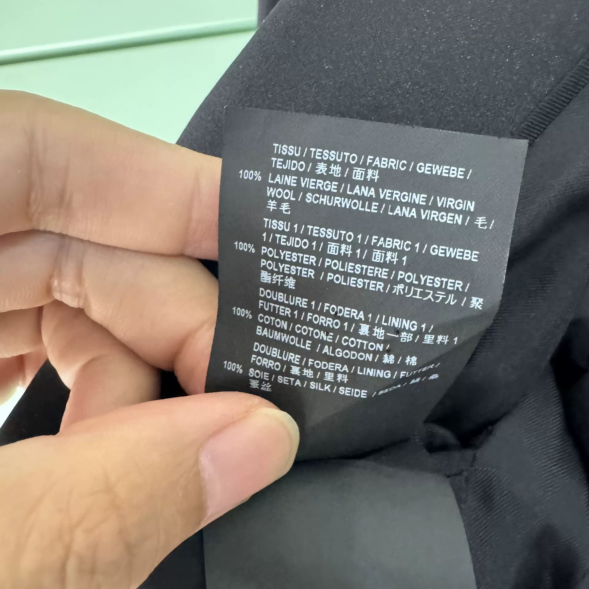 Saint Laurent Paris Saint Laurent Black Wool Blazer Size S / US 4 / IT 40 - 5 Thumbnail
