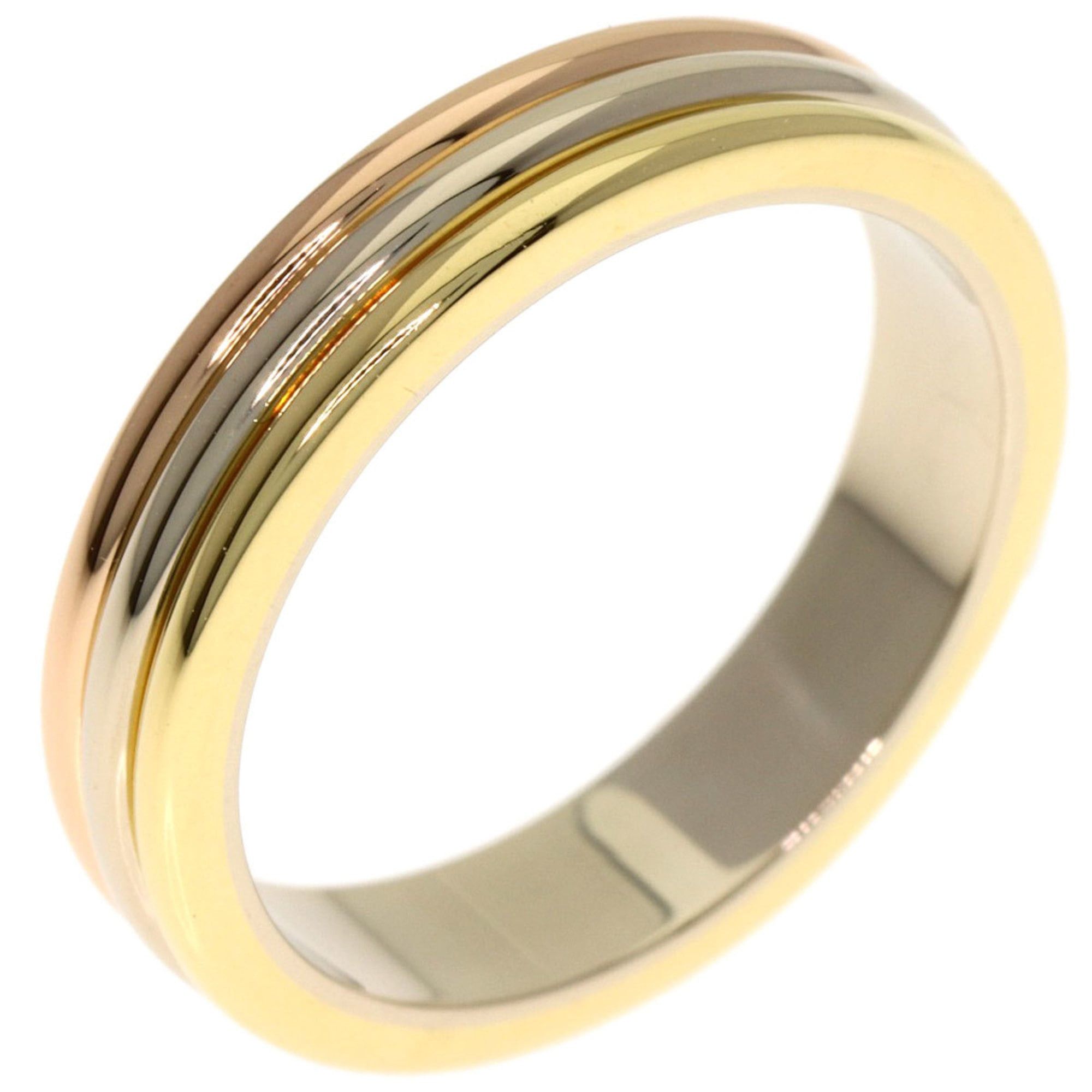 Cartier Cartier 3-Color #50 Ring in 18K Yellow Gold (18KPG/18KWG) for Women Size ONE SIZE - 2 Thumbnail