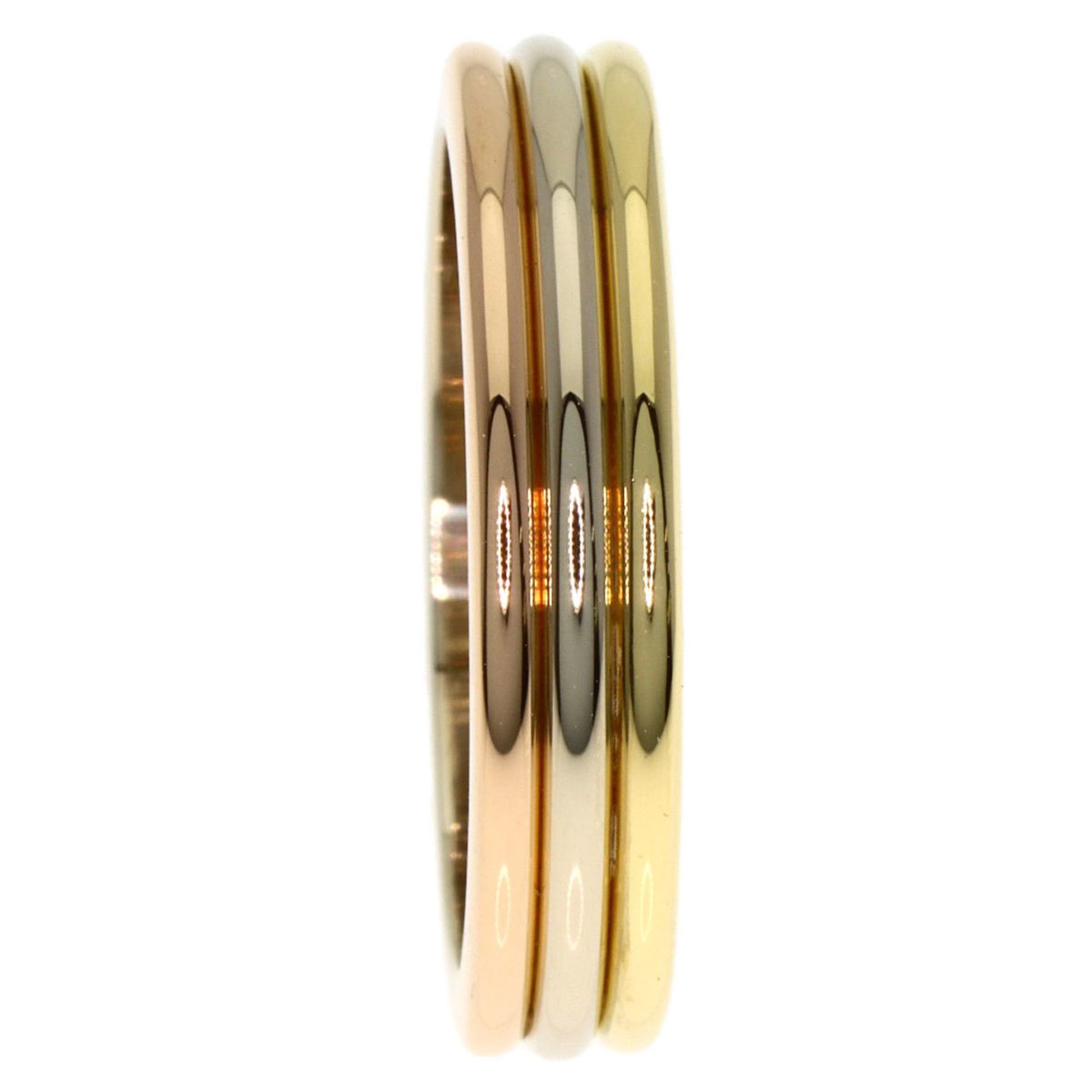 Cartier Cartier 3-Color #50 Ring in 18K Yellow Gold (18KPG/18KWG) for Women Size ONE SIZE - 3 Thumbnail