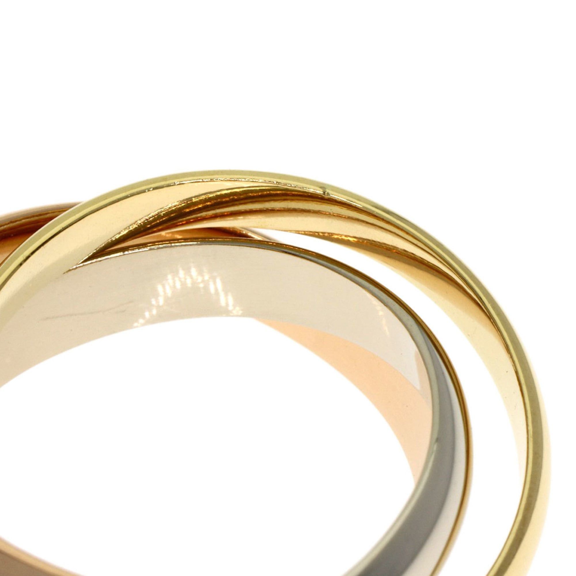 Cartier Cartier Trinity #51 Ring, 18K Yellow Gold/18KPG/18KWG, Women's Size ONE SIZE - 6 Thumbnail