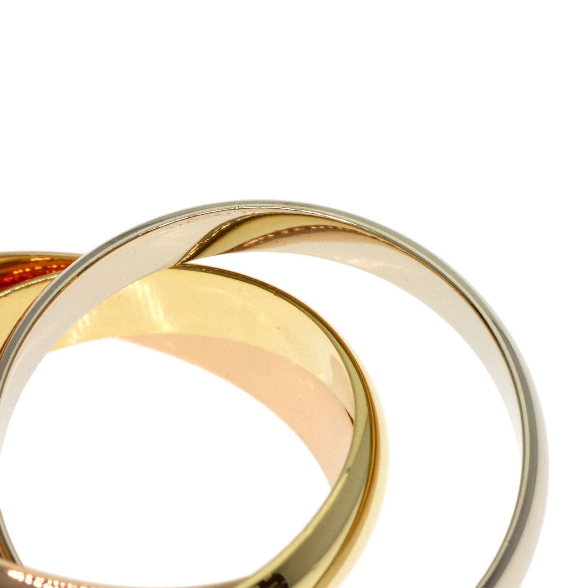 Cartier Cartier Trinity #51 Ring, 18K Yellow Gold/18KPG/18KWG, Women's Size ONE SIZE - 6 Thumbnail