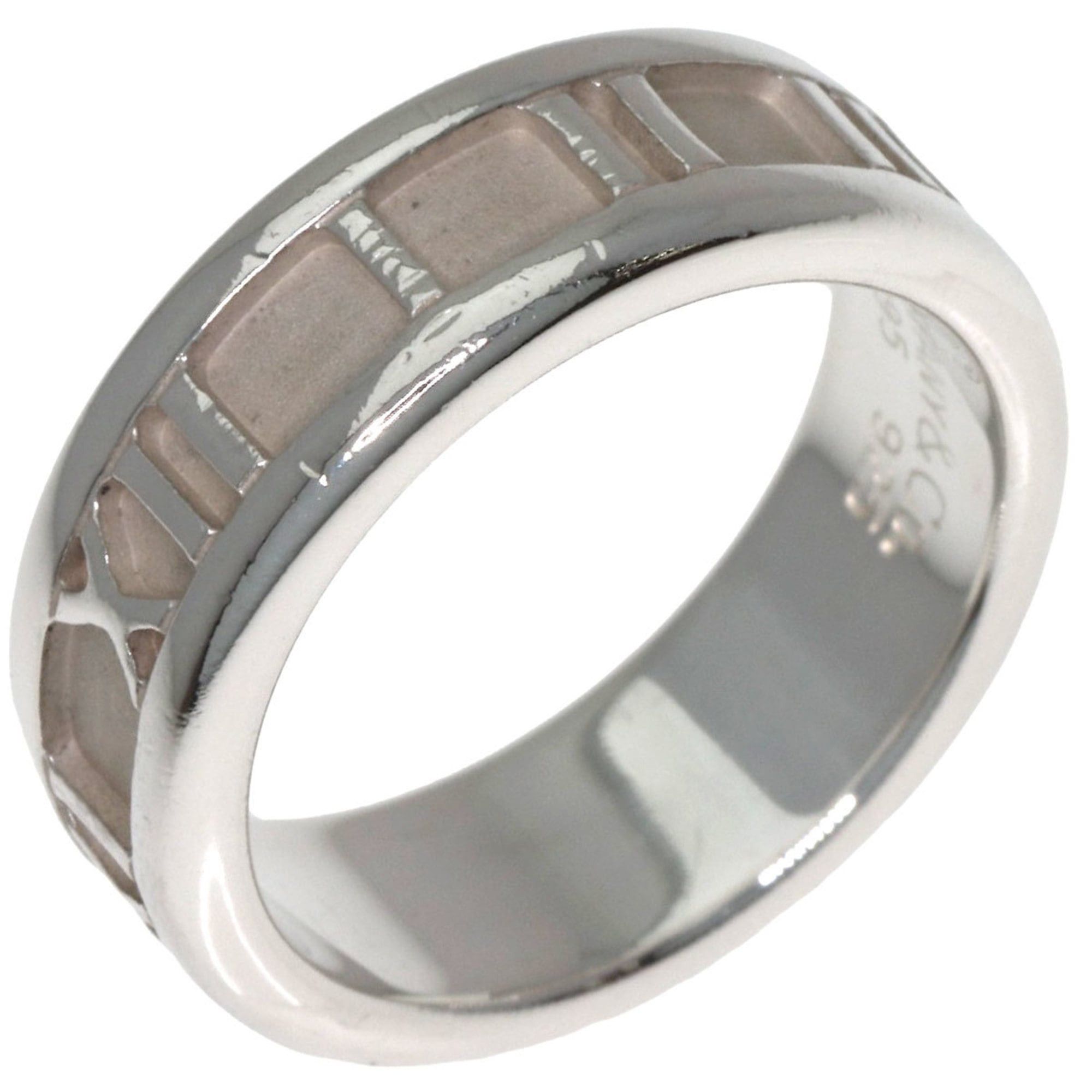 Tiffany & Co. Tiffany & Co. Atlas ring, silver, for women. Size ONE SIZE - 8 Thumbnail