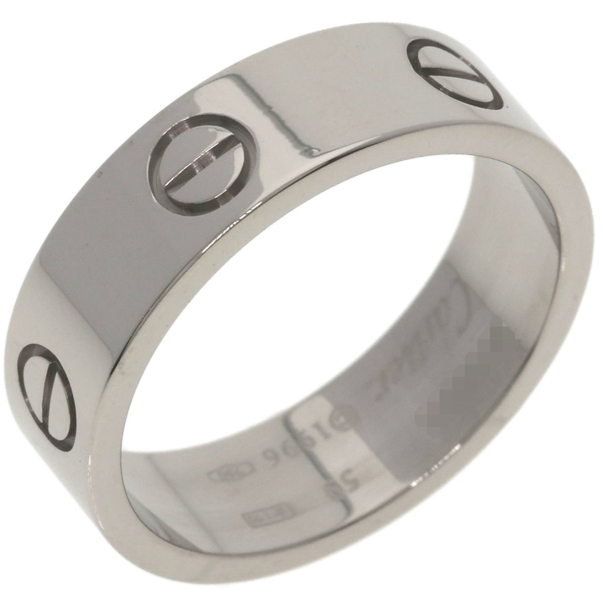 Cartier Cartier Love Ring #59 18K White Gold Women's Size ONE SIZE - 2 Thumbnail