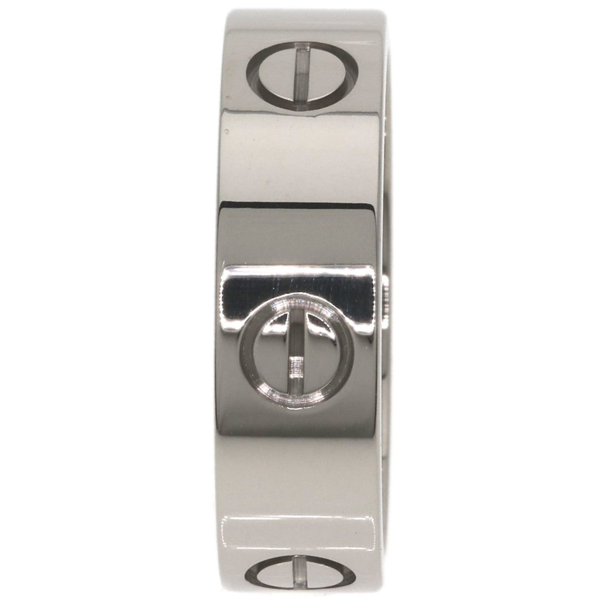 Cartier Cartier Love Ring #59 18K White Gold Women's Size ONE SIZE - 3 Thumbnail