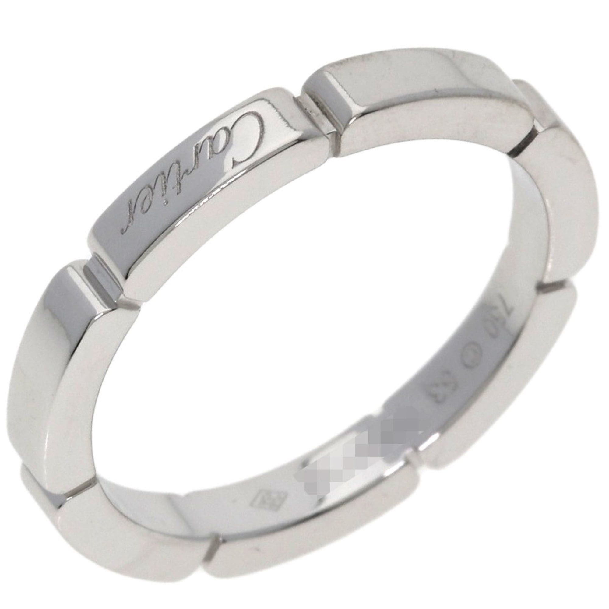 Cartier Cartier Maillon Panthère #53 Ring, 18K White Gold, Women's Size ONE SIZE - 2 Thumbnail