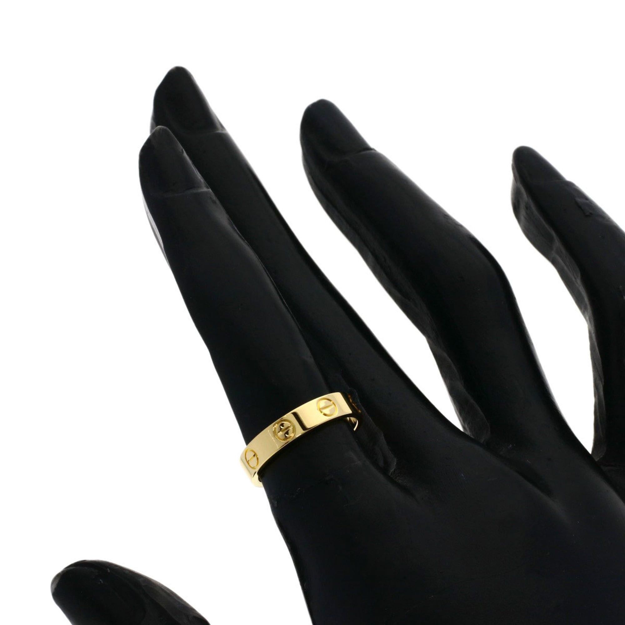 Cartier Cartier Mini Love Ring #48, 18K Yellow Gold, Women's Size ONE SIZE - 5 Thumbnail