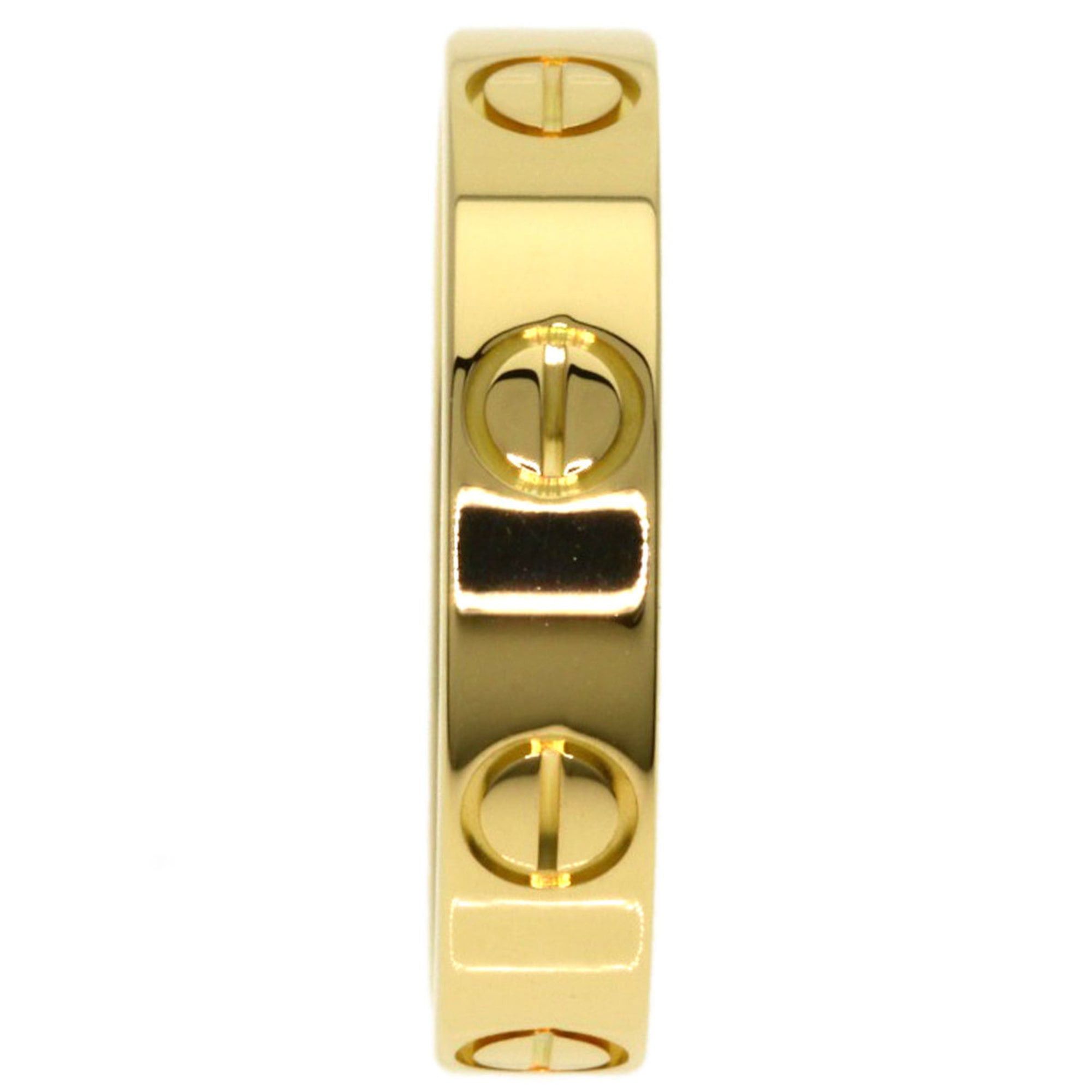 Cartier Cartier Mini Love Ring #48, 18K Yellow Gold, Women's Size ONE SIZE - 3 Thumbnail