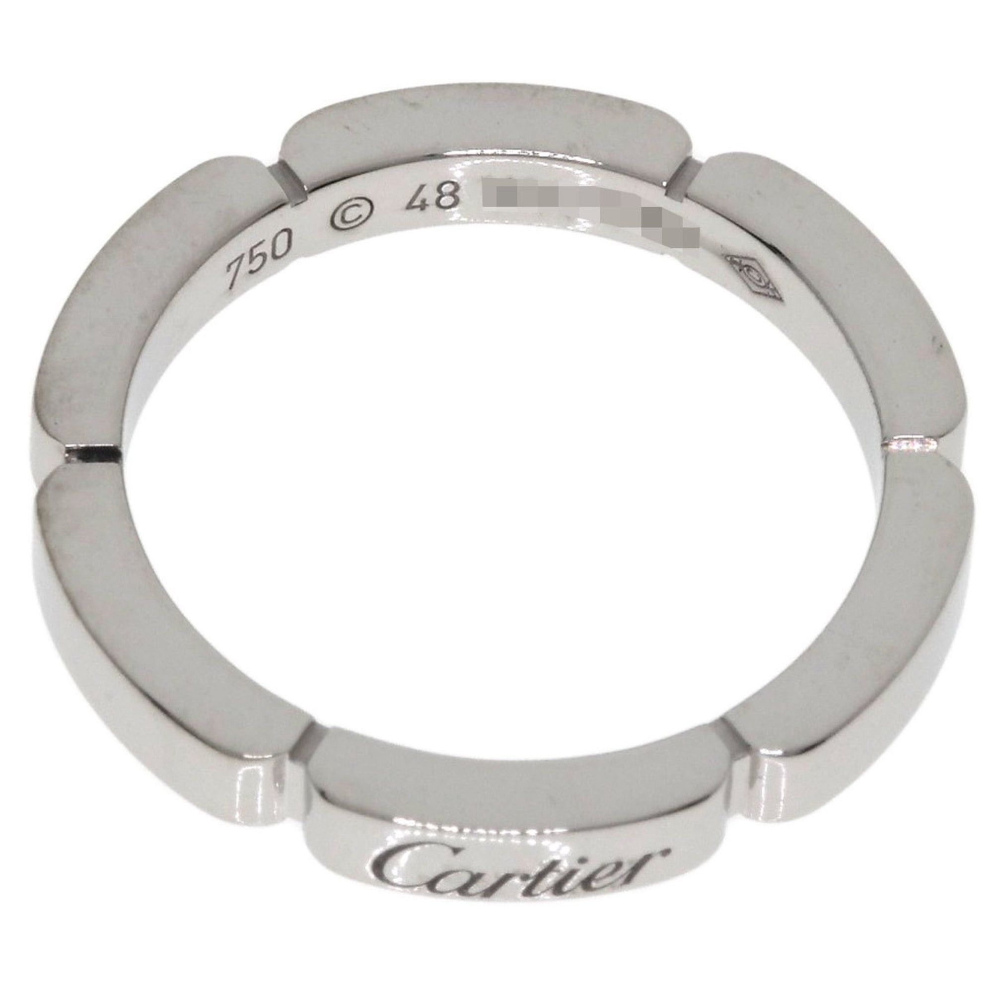 Cartier Cartier Maillon Panthère #48 Ring in 18K White Gold for Women Size ONE SIZE - 4 Thumbnail