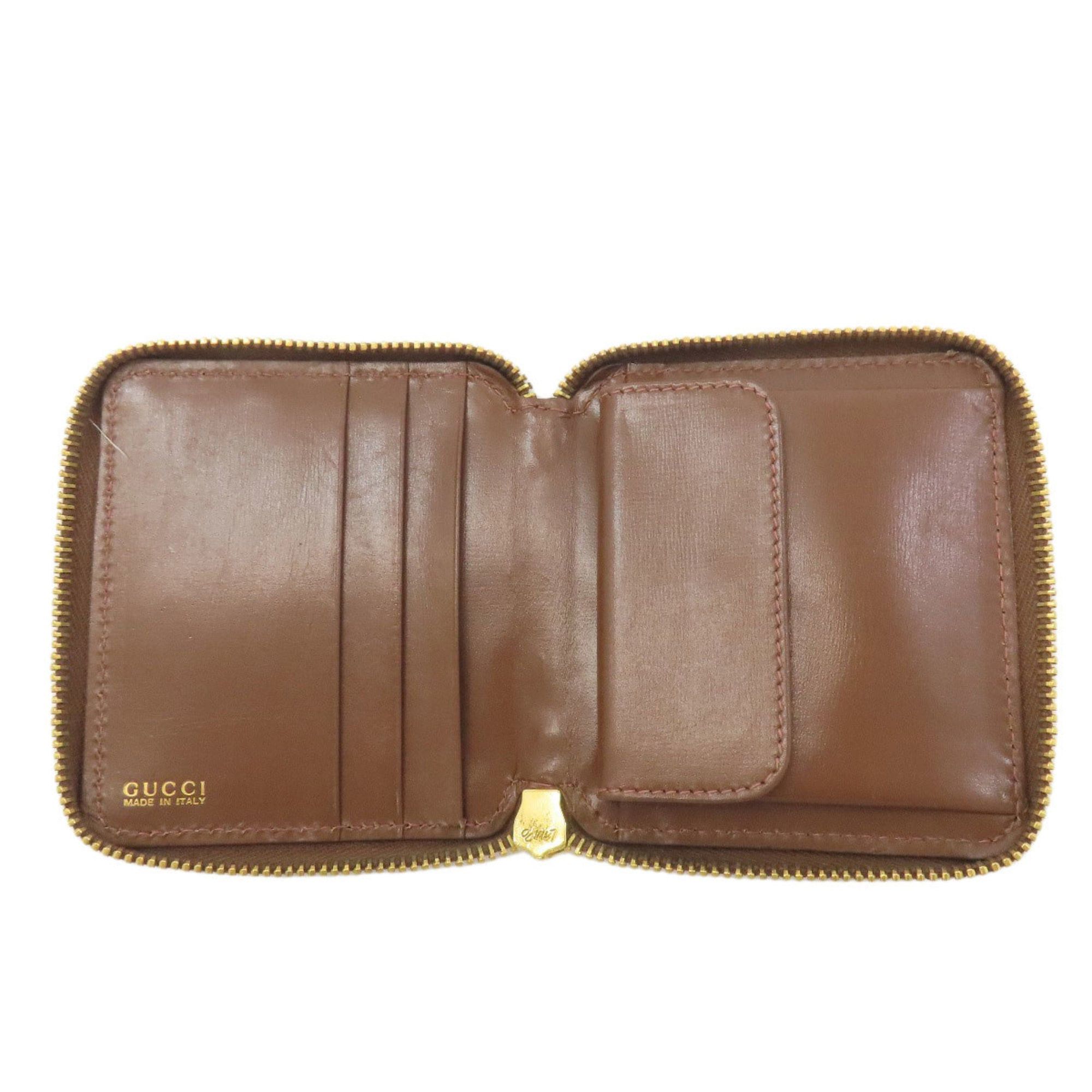 Gucci Gucci 030・2184・1311・0 Logo Coin Case Leather Women's GUCCI Size ONE SIZE - 4 Thumbnail