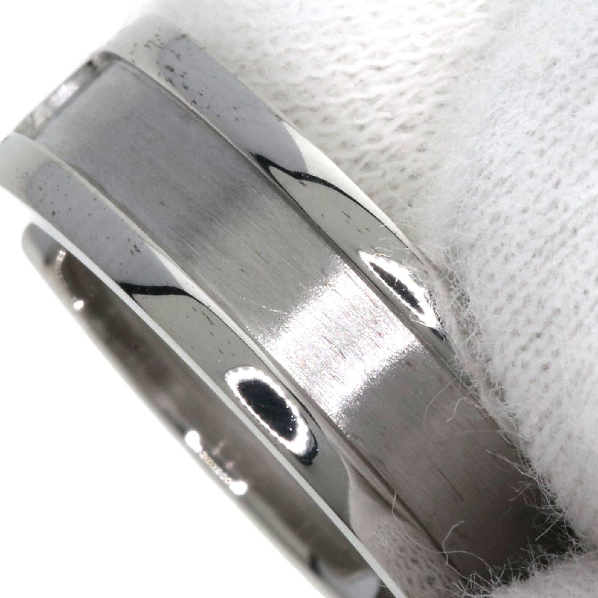 Cartier Cartier C2 Ring, Diamond, Small, #54, 18K White Gold, Women's, CARTIER Size ONE SIZE - 8 Thumbnail