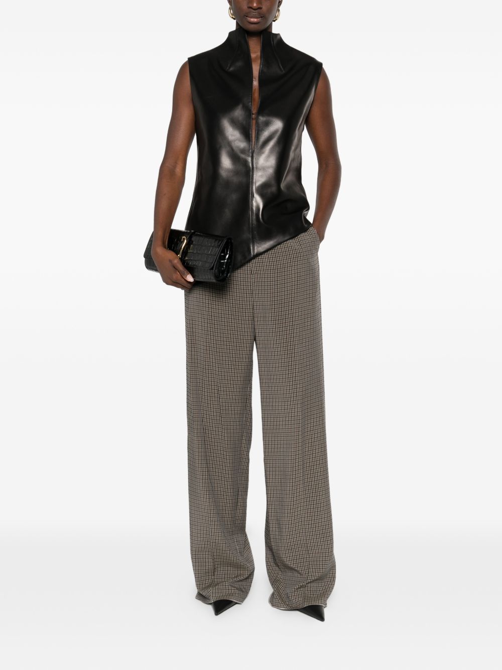 Balenciaga WIDE-LEG TROUSERS Size 25" / US 0 / IT 36 - 5 Thumbnail