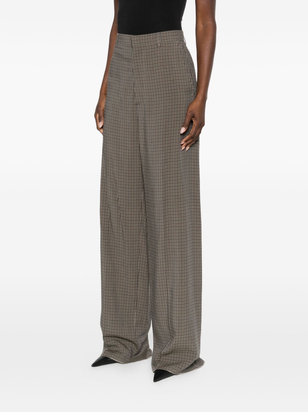 Balenciaga WIDE-LEG TROUSERS Size 25" / US 0 / IT 36 - 4 Thumbnail