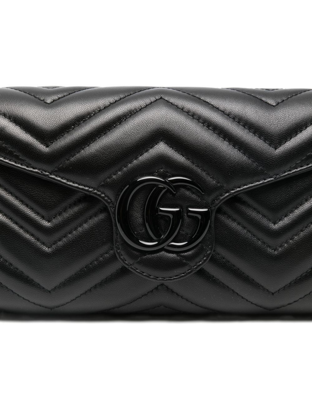 Gucci GG MARMONT LEATHER WALLET ON CHAIN Size ONE SIZE - 4 Thumbnail