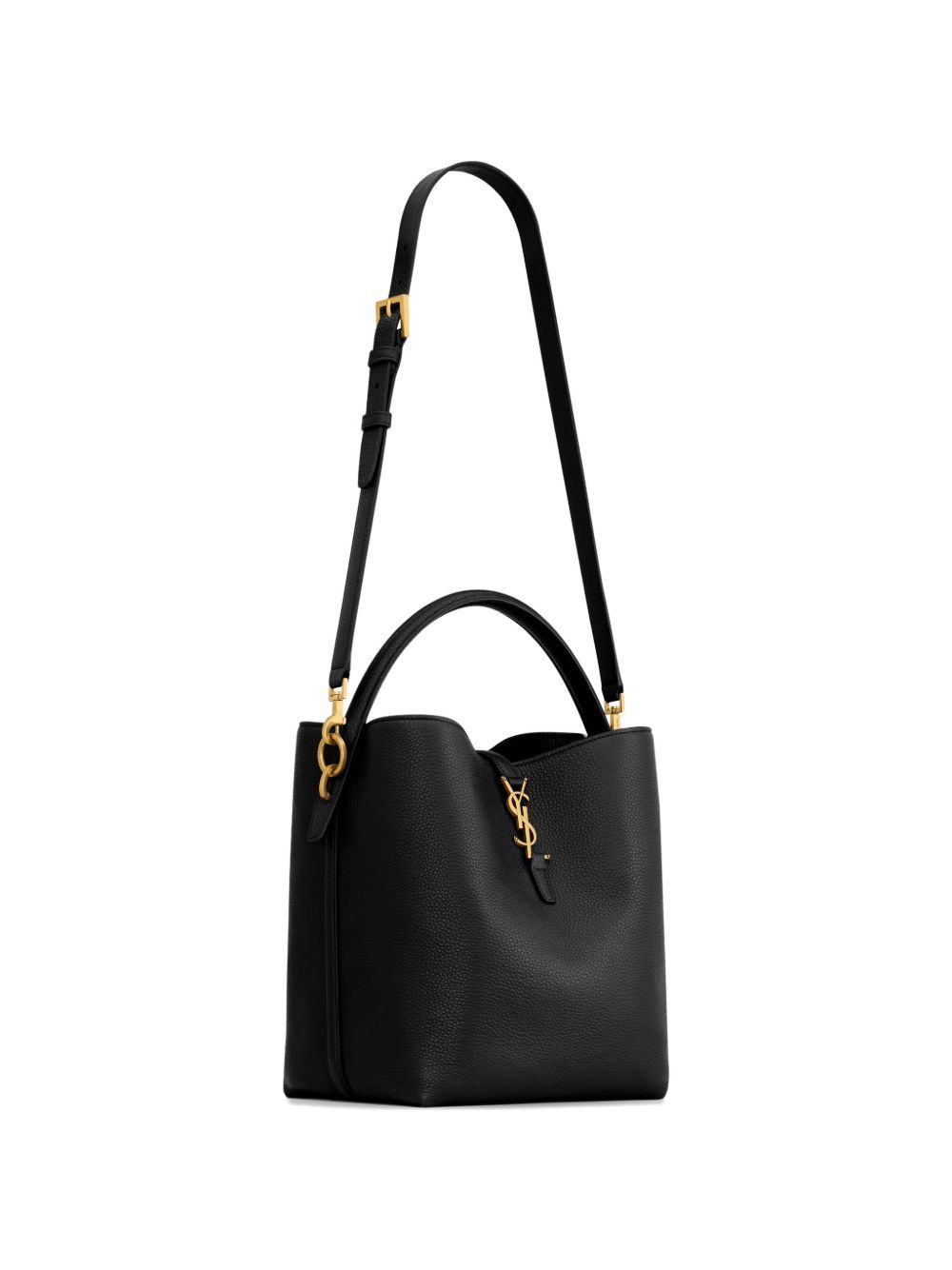 Saint Laurent Paris LE 37 MEDIUM LEATHER BUCKET BAG Size ONE SIZE - 4 Thumbnail