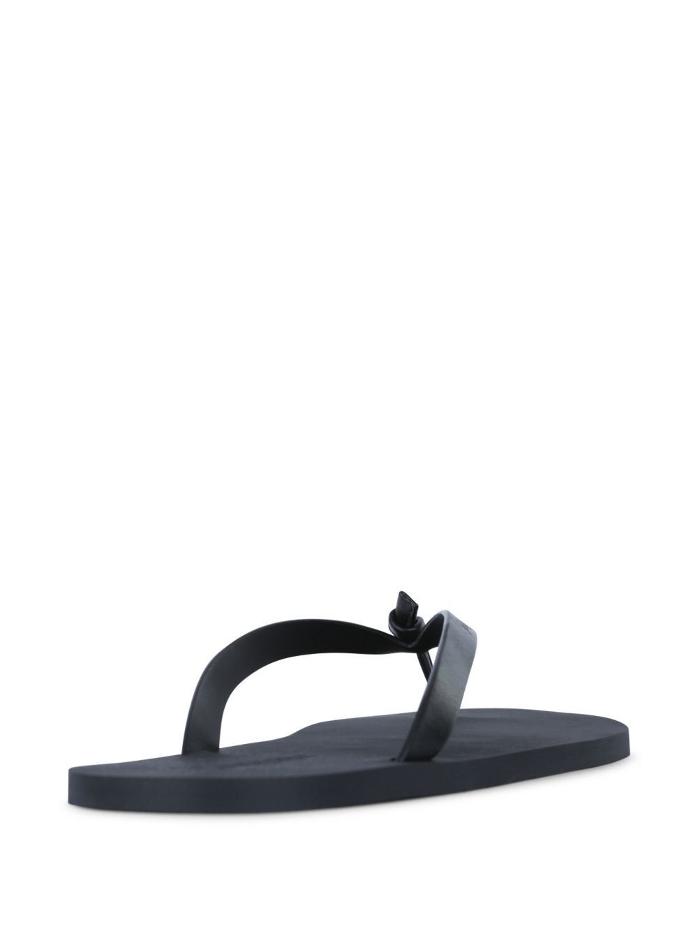 Saint Laurent Paris LEATHER FLIP FLOPS Size US 10 / EU 43 - 4 Thumbnail