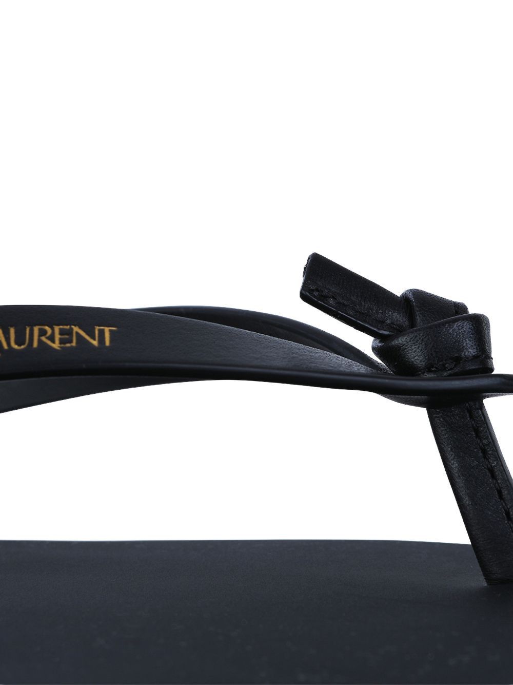 Saint Laurent Paris LEATHER FLIP FLOPS Size US 10 / EU 43 - 3 Thumbnail