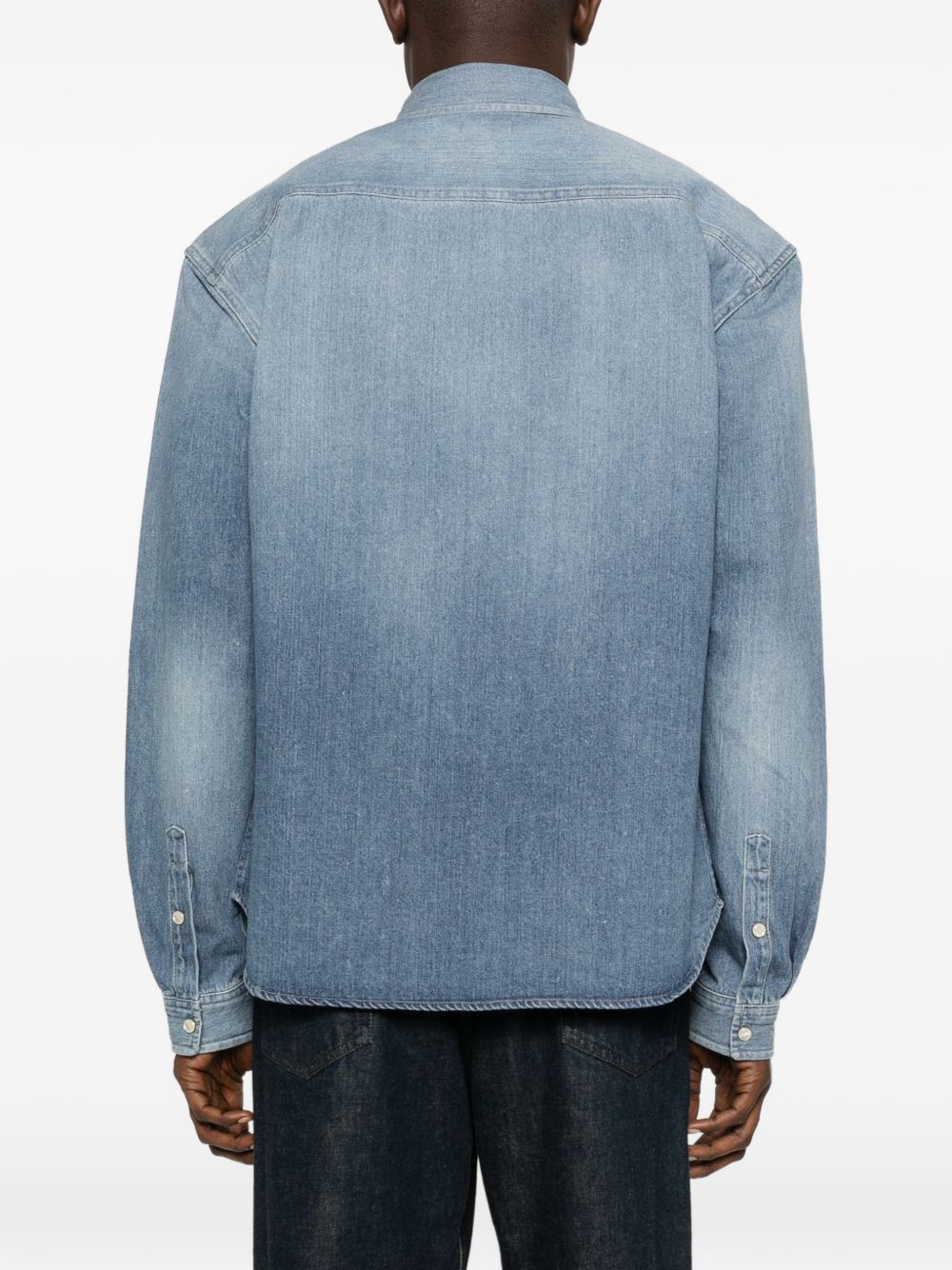 Saint Laurent Paris DENIM COTTON SHIRT Size US L / EU 52-54 / 3 - 5 Thumbnail