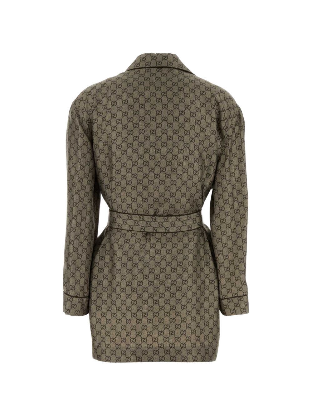 Gucci GG SILK SHIRT JACKET Size S / US 4 / IT 40 - 2 Thumbnail