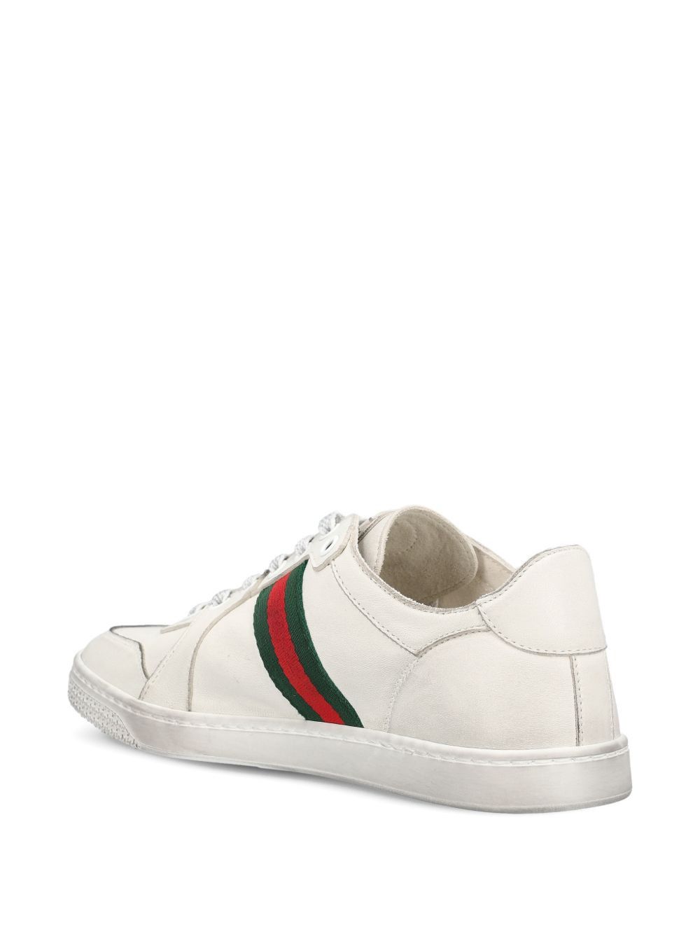 Gucci STRETCH LEATHER SNEAKERS Size US 9 / IT 39 - 3 Thumbnail