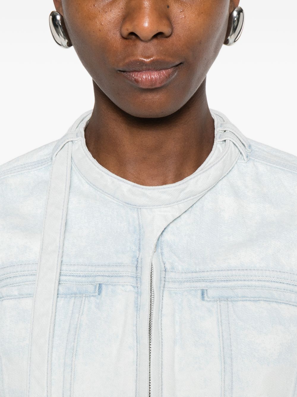 Diesel DENIM COTTON JACKET Size M / US 6-8 / IT 42-44 - 4 Thumbnail