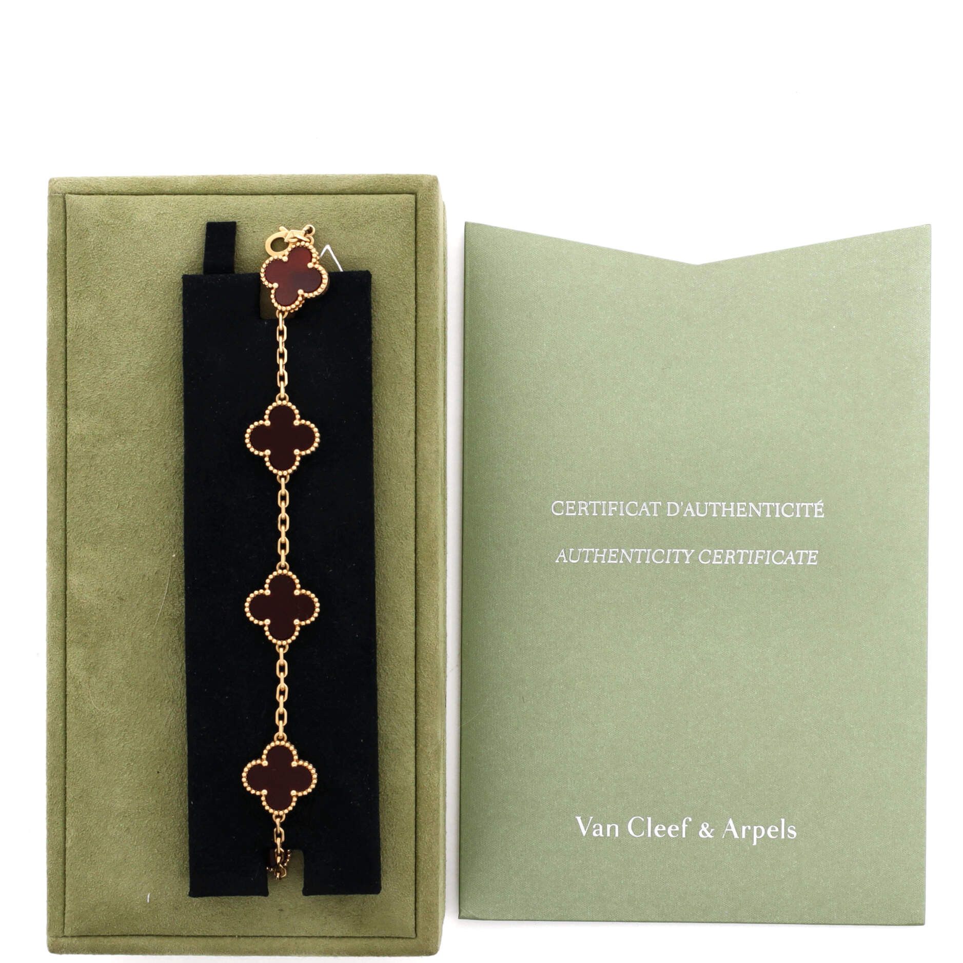 Van Cleef & Arpels Vintage Alhambra 5 Motifs Bracelet Size ONE SIZE - 2 Thumbnail