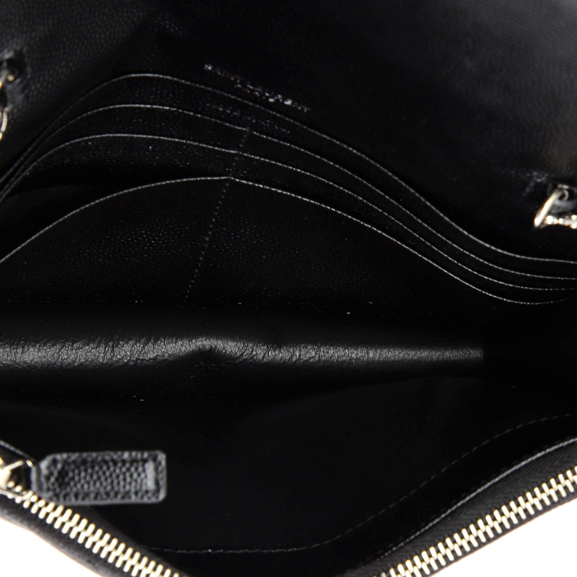 Saint Laurent Paris Classic Monogram Wallet on Chain Size ONE SIZE - 5 Thumbnail