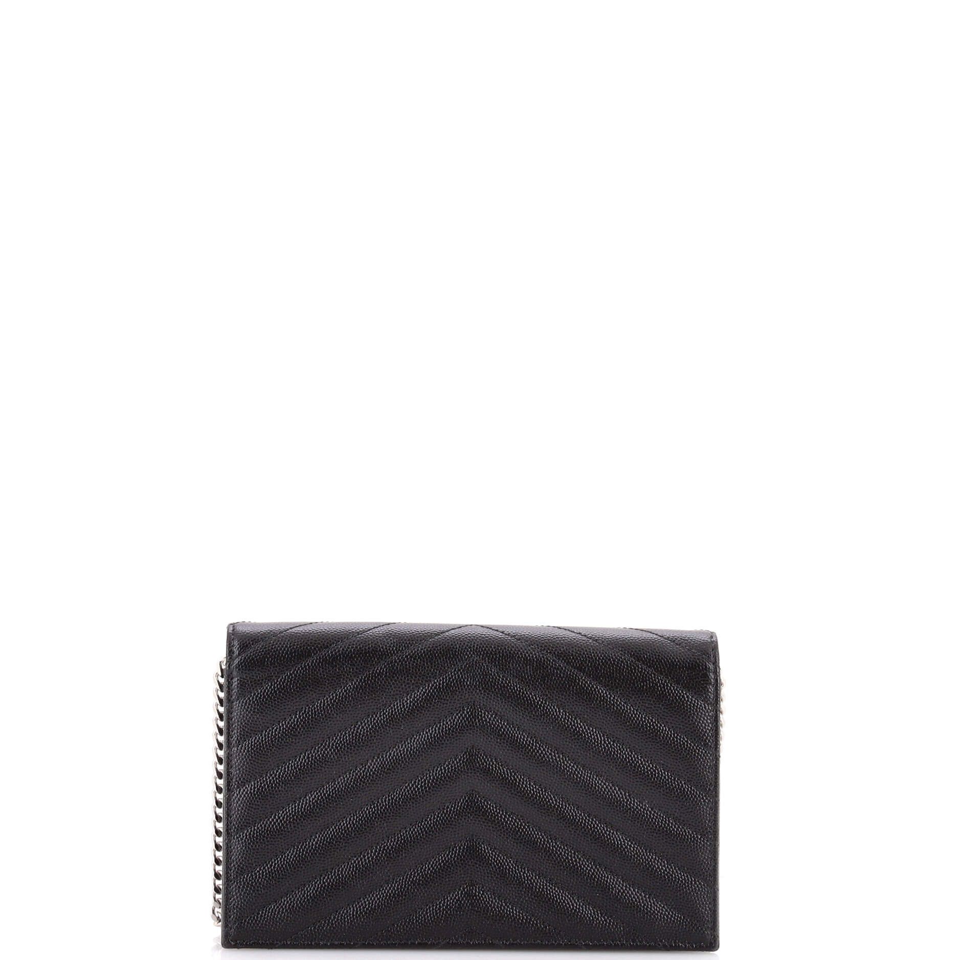 Saint Laurent Paris Classic Monogram Wallet on Chain Size ONE SIZE - 3 Thumbnail