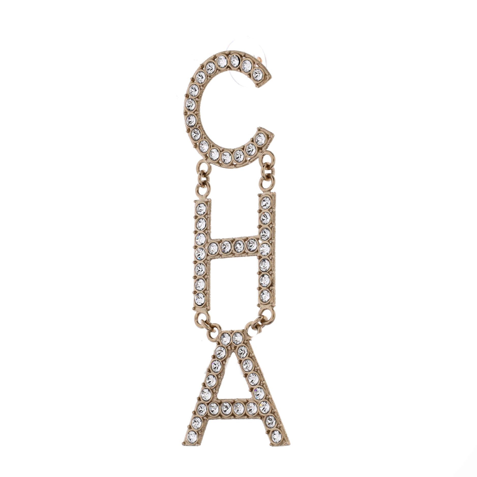 Chanel CHA-NEL Drop Earrings Size ONE SIZE - 2 Thumbnail