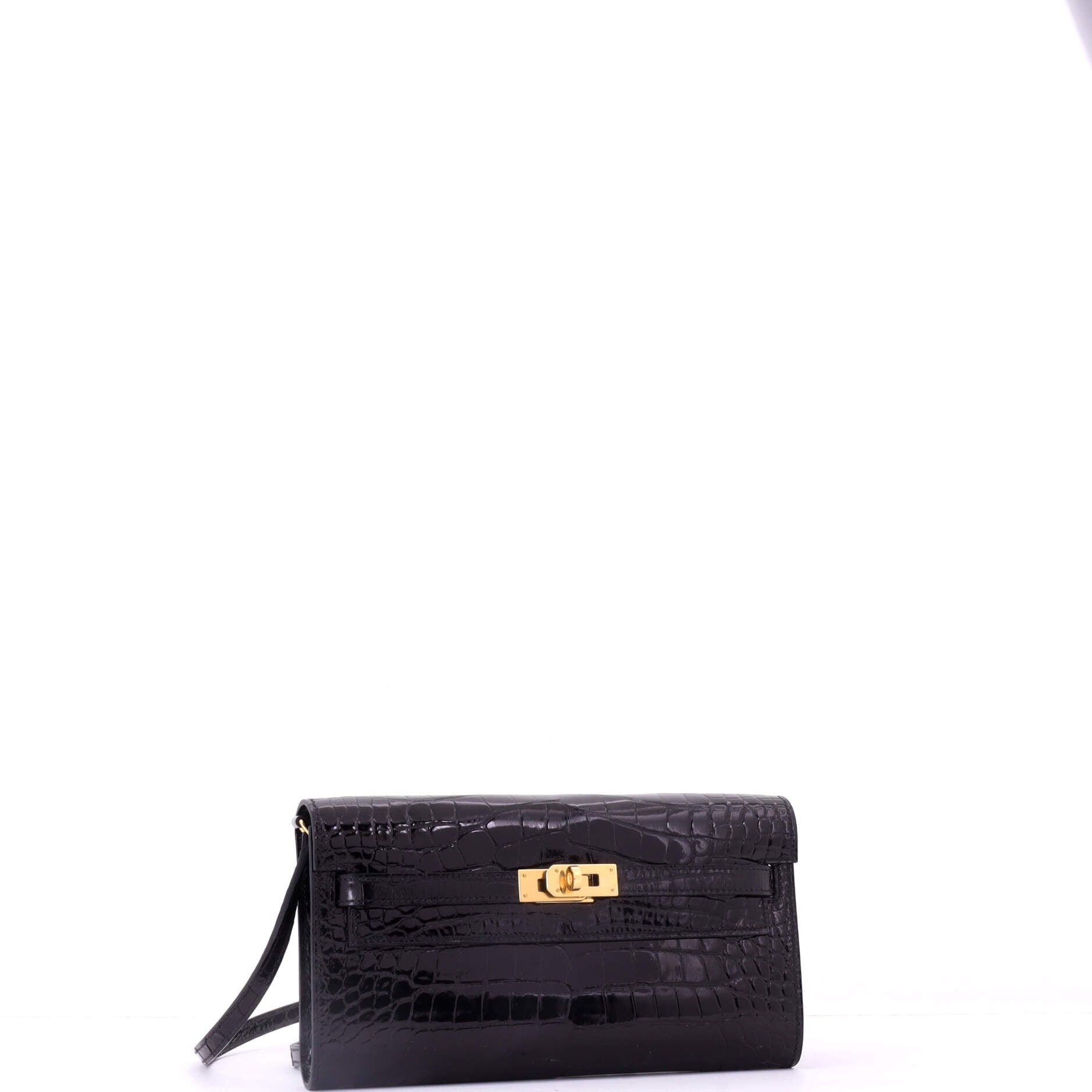 Hermes Kelly To Go Wallet Size ONE SIZE - 2 Thumbnail