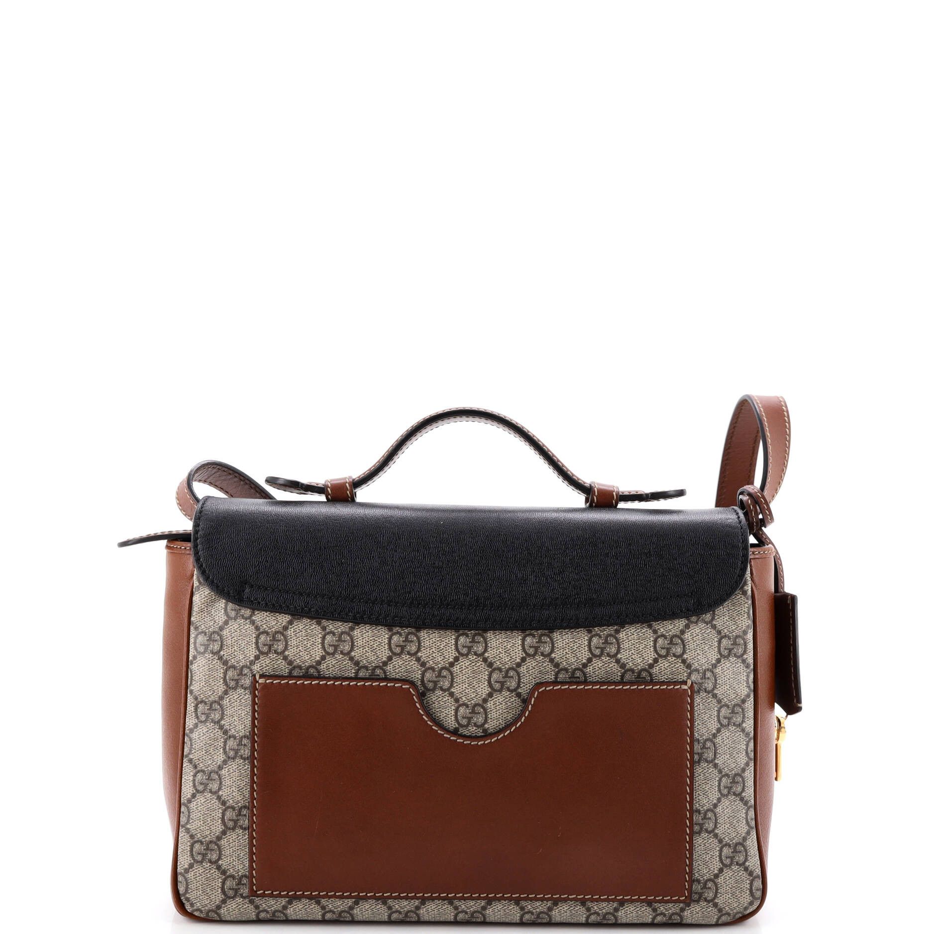 Gucci Padlock Front Pocket Flap Shoulder Bag Size ONE SIZE - 3 Thumbnail