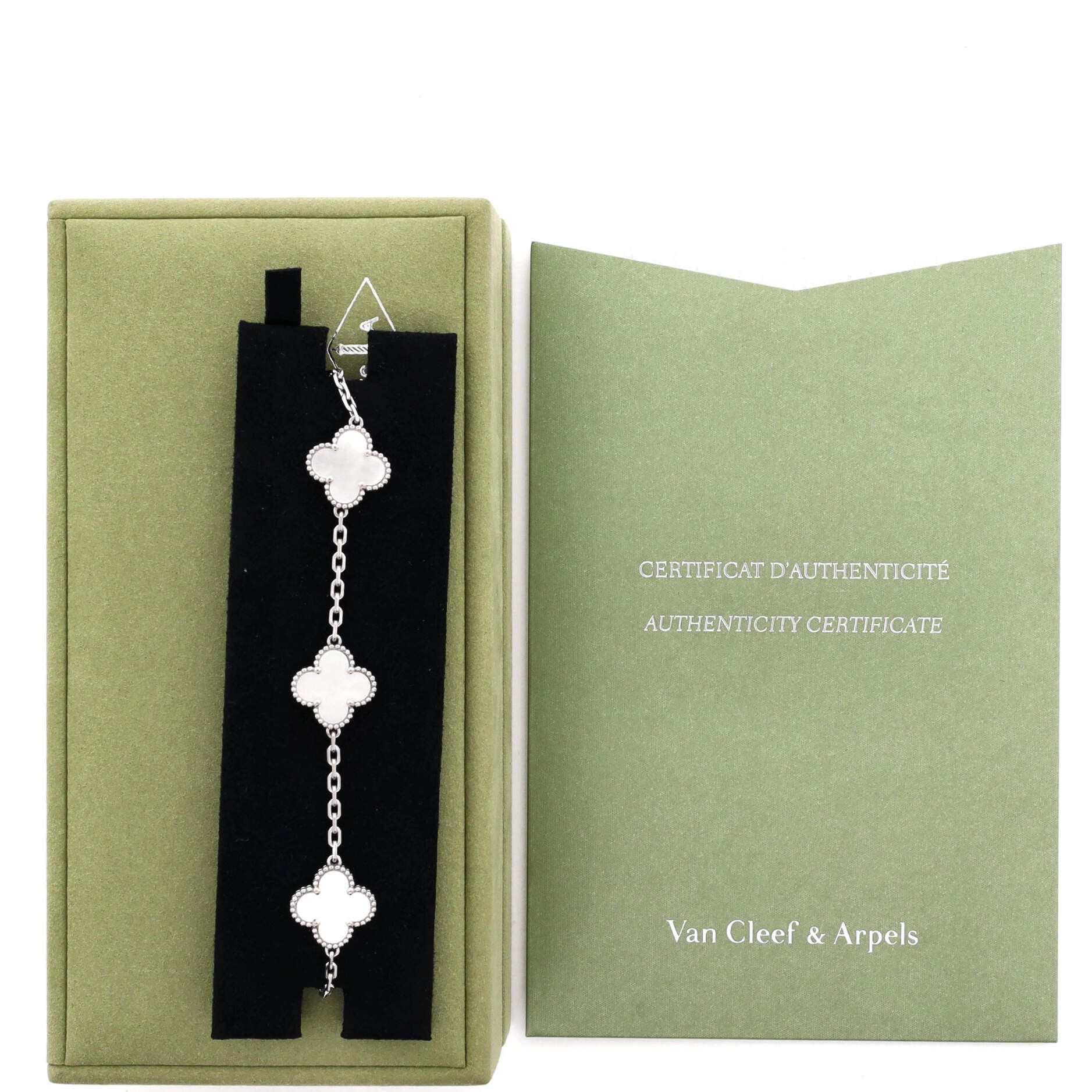 Van Cleef & Arpels Vintage Alhambra 5 Motifs Bracelet Size ONE SIZE - 2 Thumbnail