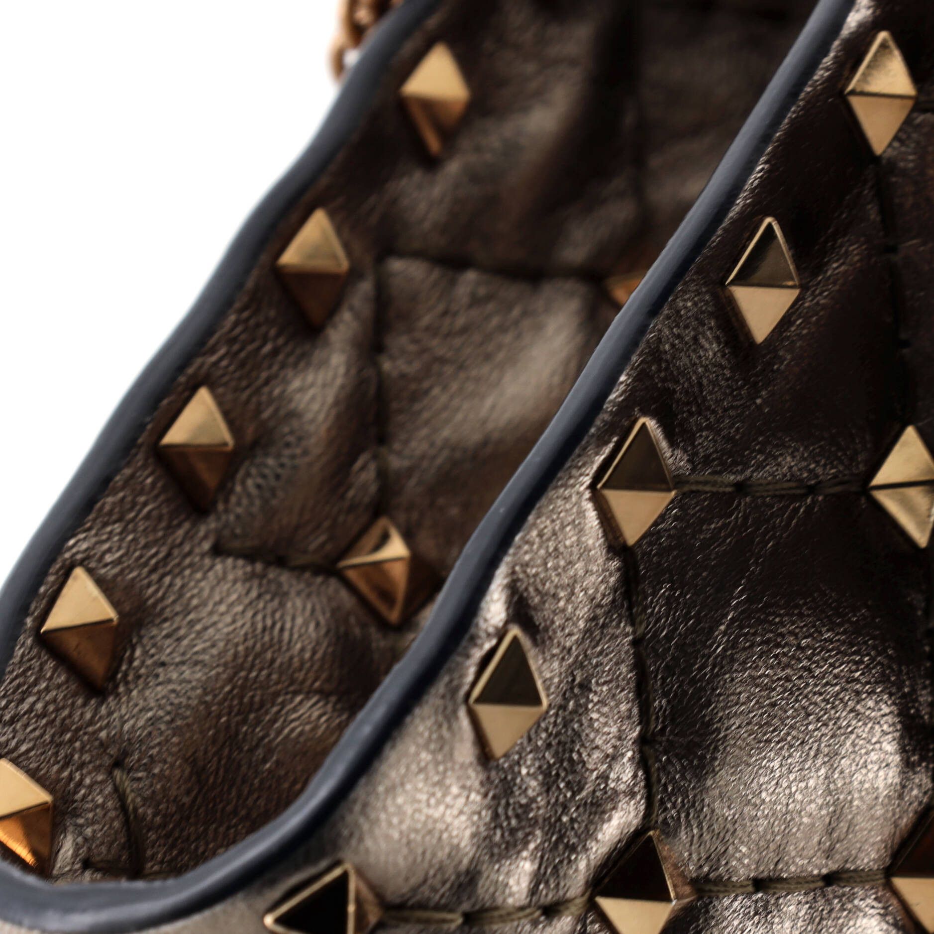 Valentino Rockstud Spike Wallet on Chain Size ONE SIZE - 6 Thumbnail