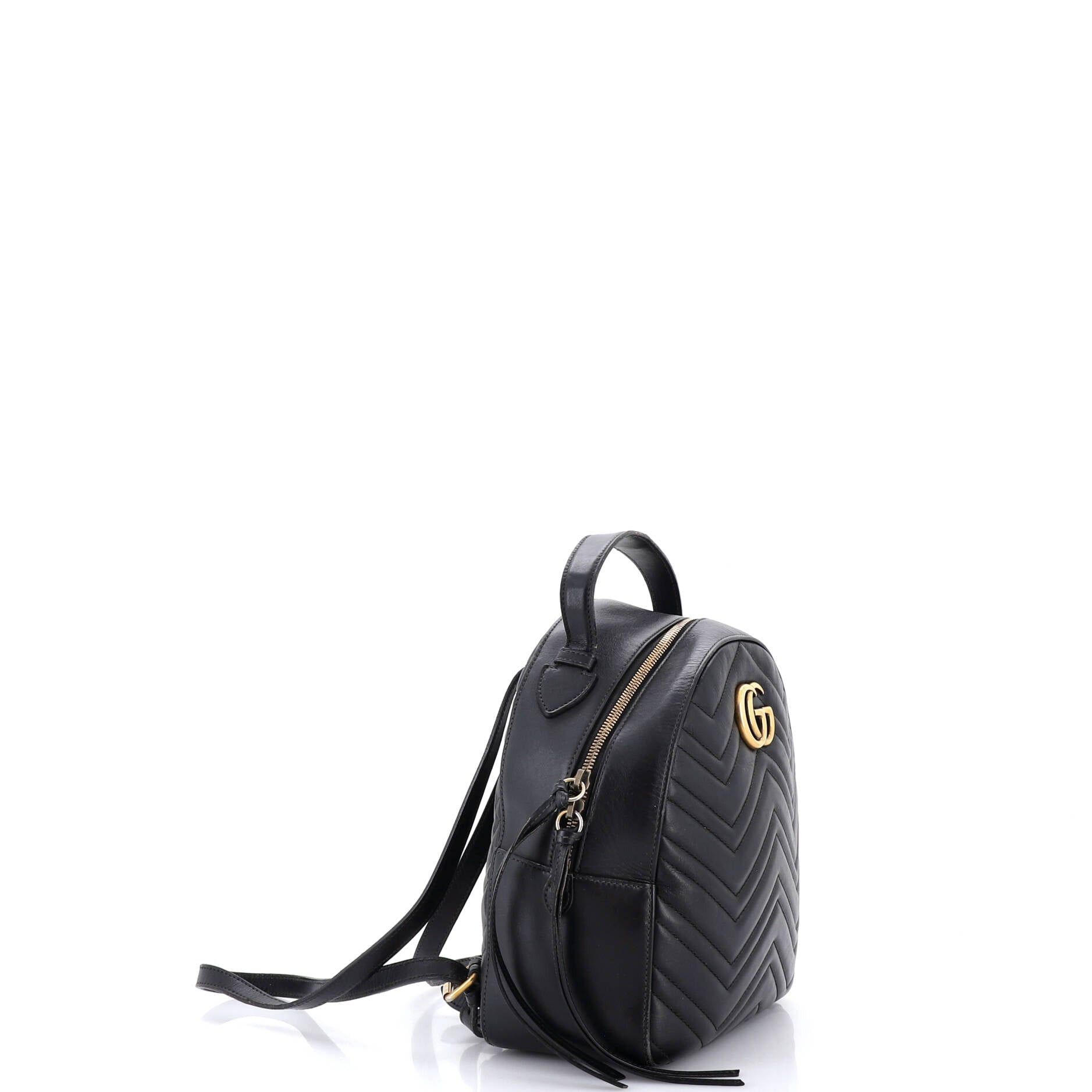 Gucci GG Marmont Backpack Size ONE SIZE - 2 Thumbnail