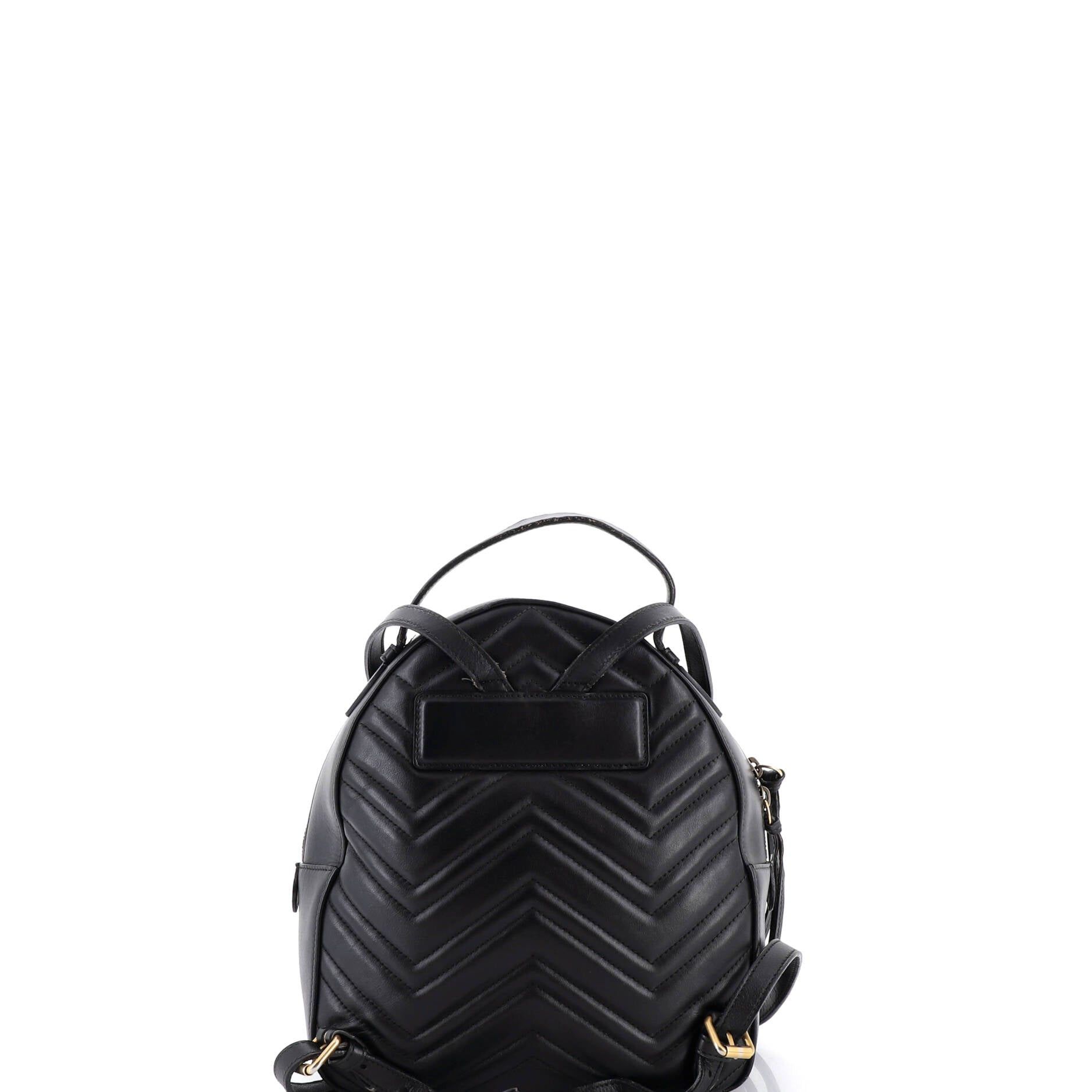 Gucci GG Marmont Backpack Size ONE SIZE - 3 Thumbnail