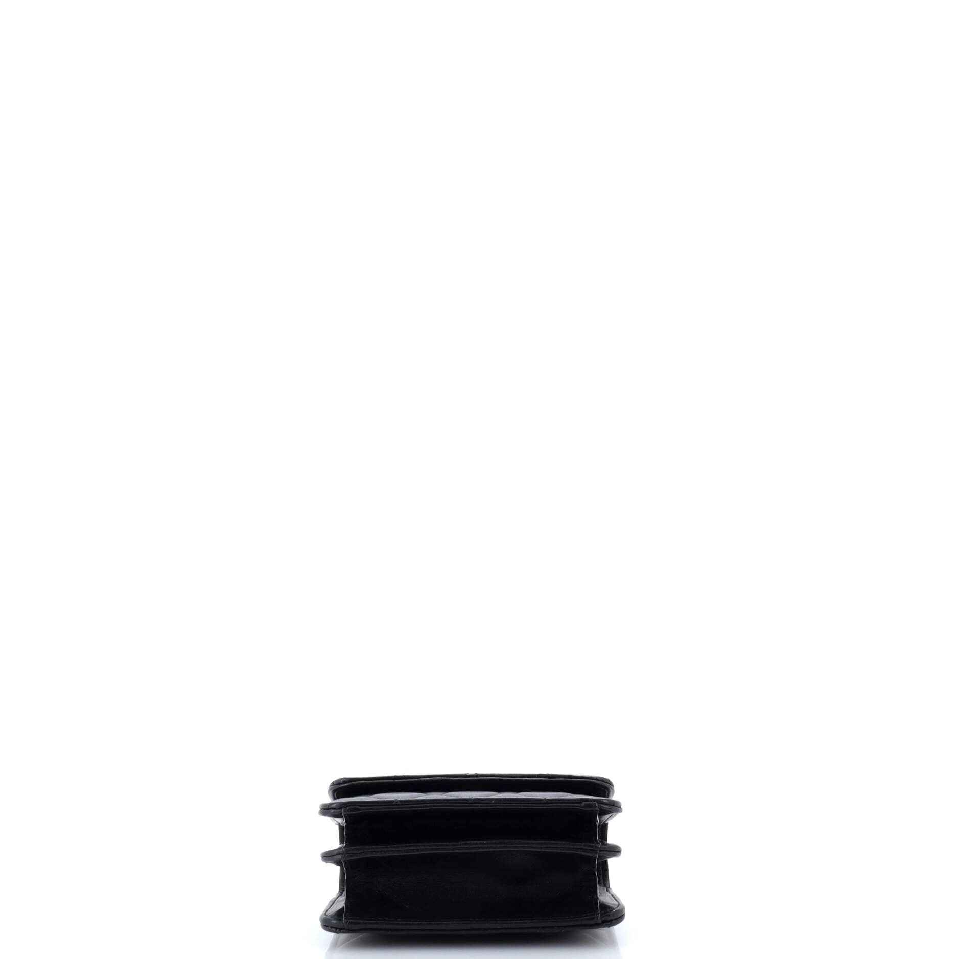 Chanel Woven Top Handle CC Flap Clutch on Chain Size ONE SIZE - 4 Thumbnail