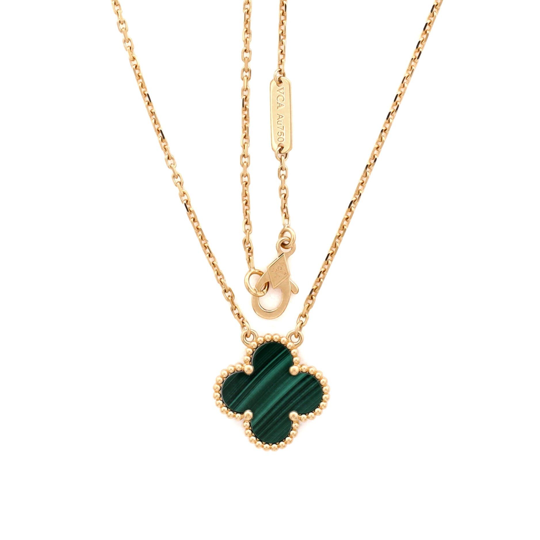 Van Cleef & Arpels Vintage Alhambra Pendant Necklace Size ONE SIZE - 3 Thumbnail