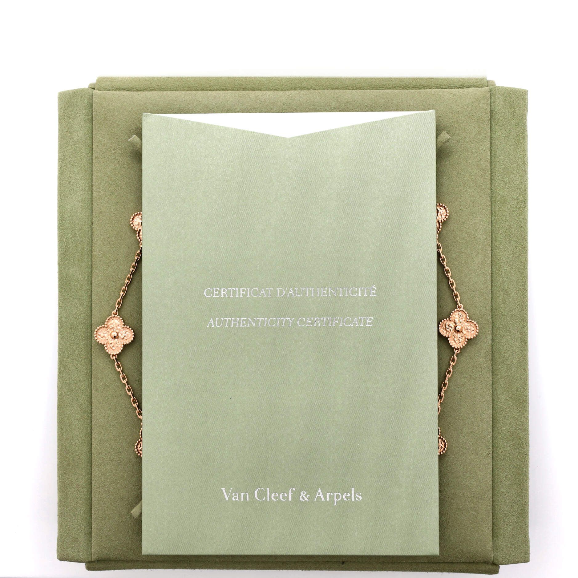 Van Cleef & Arpels Vintage Alhambra 10 Motifs Necklace Size ONE SIZE - 2 Thumbnail